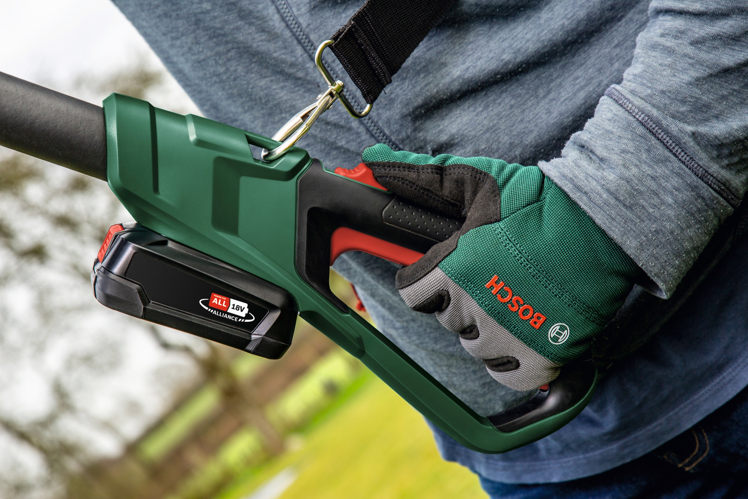 Bosch Home & Garden Akku-Hochentaster »UniversalChainPole 18«, ohne Akku und Ladegerät