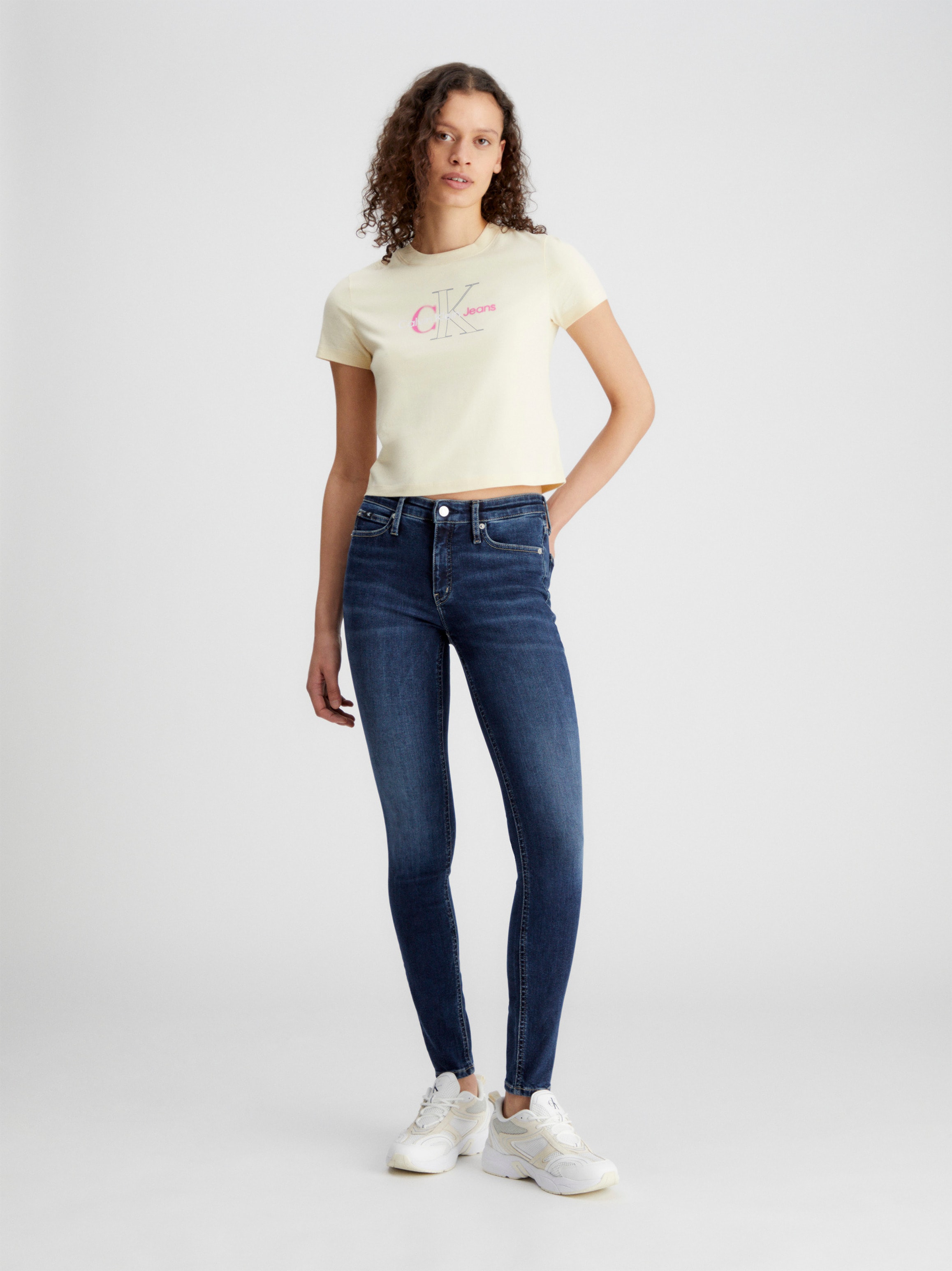 Calvin Klein Jeans T-Shirt »BOLD MONOLOGO BABY TEE«