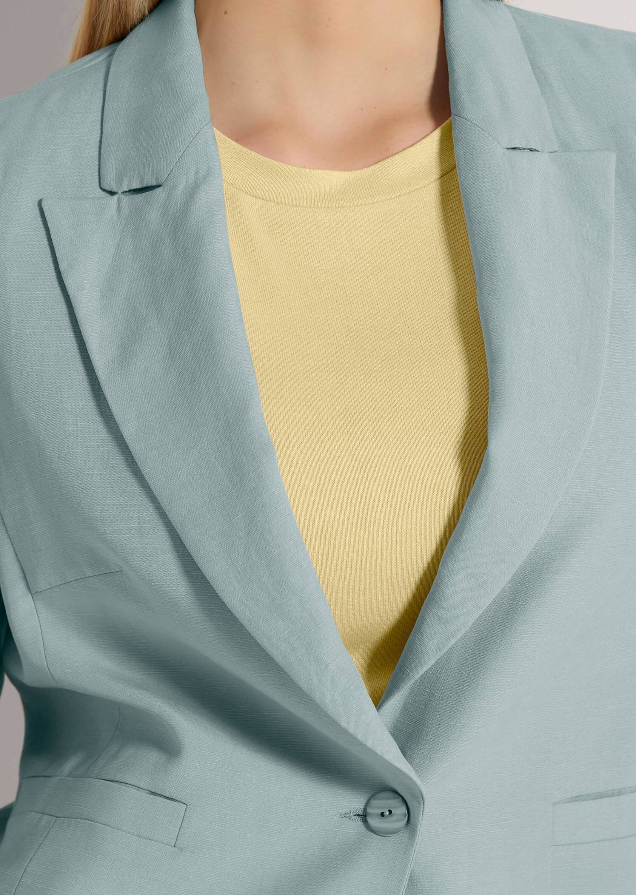 MADELEINE Jackenblazer »Blazer Kurzblazer mit Leinen«