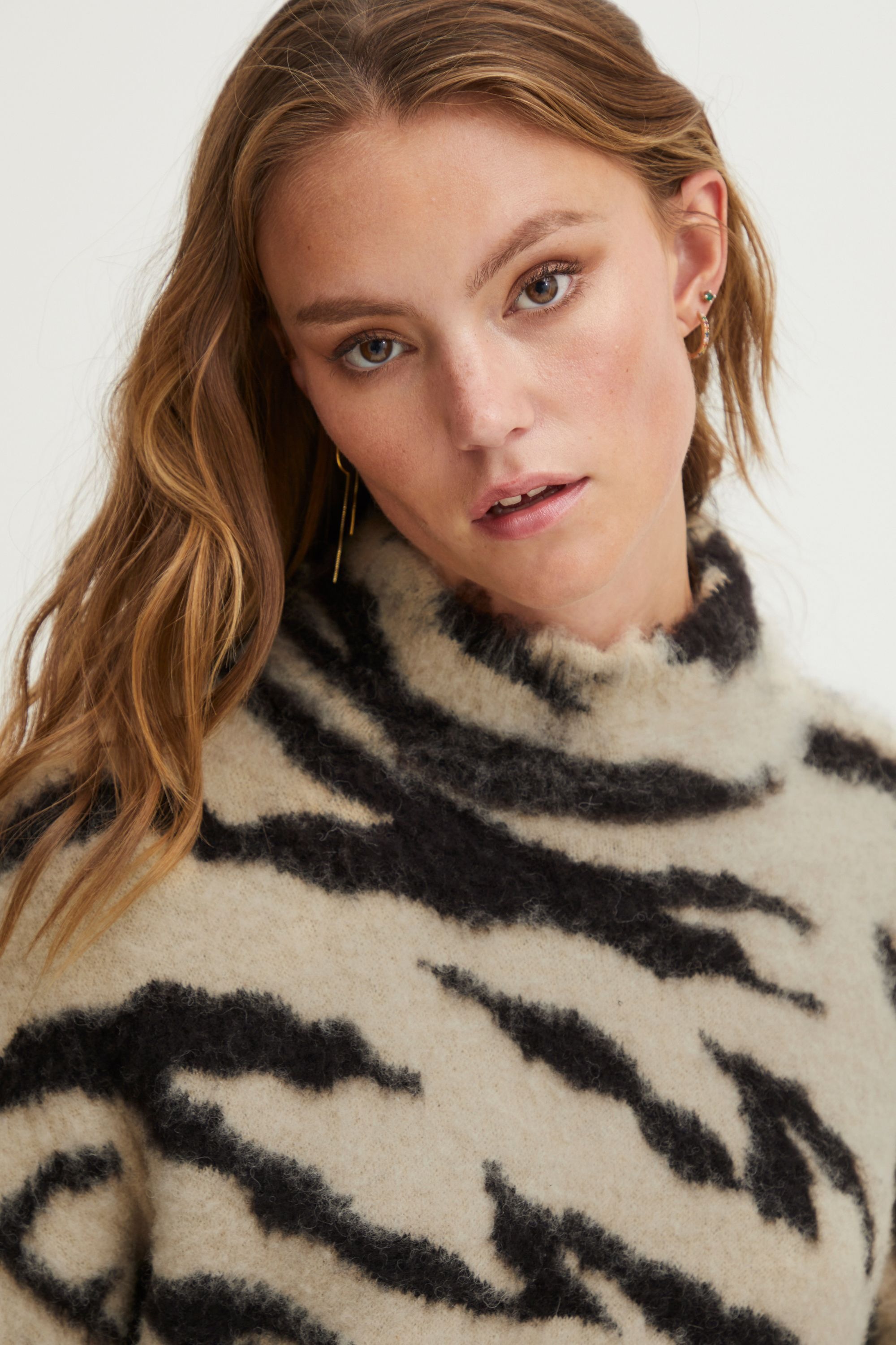 Pulz Jeans Strickfleece-Pullover »Strickpullover PZAstra«