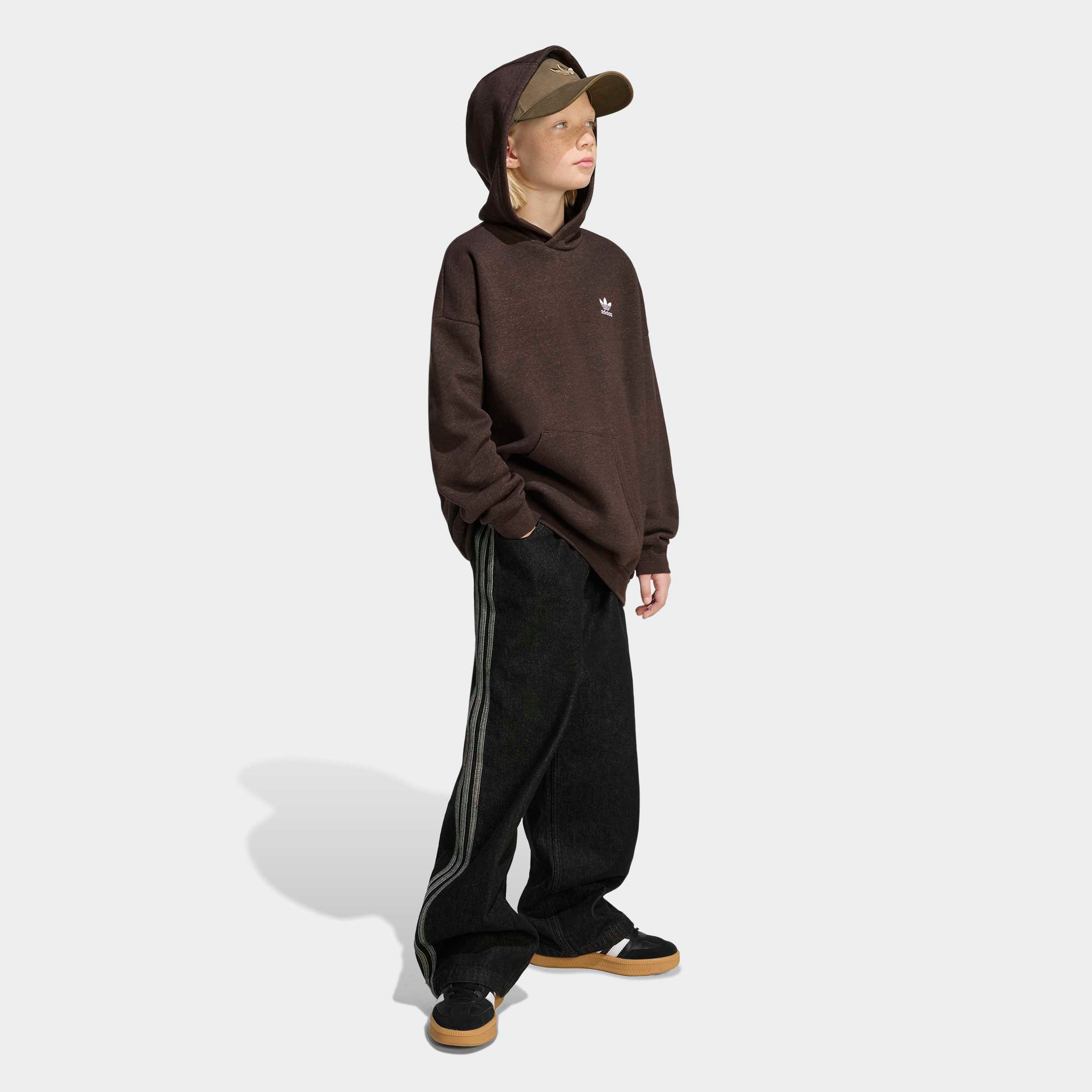 adidas Originals Kapuzensweatshirt »KIDS FLEECE-HOODIE, LOCKER GESCHNITTEN«
