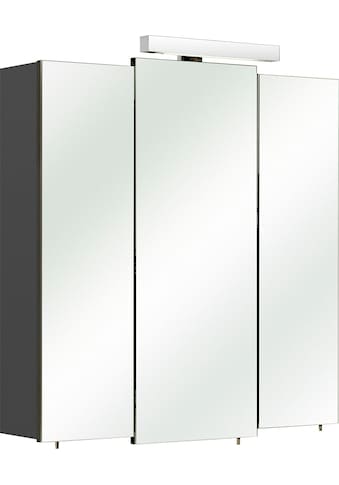 Spiegelschrank »Quickset 311 Badschrank, 3 Spiegeltüren, 6 Einlegeböden, 68 cm breit«