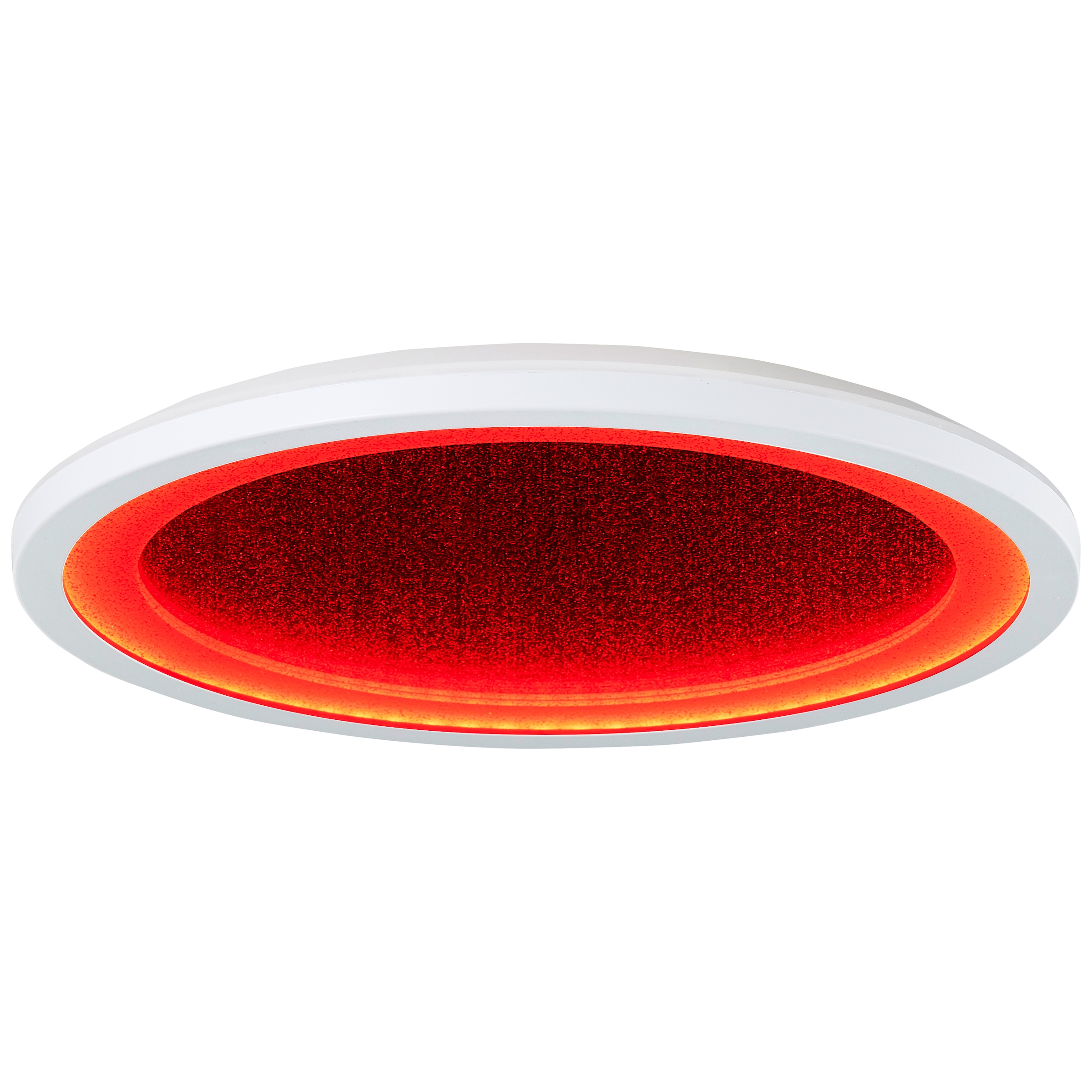 BreLight LED Deckenleuchte »Tanida«, LED-Deckenlampe, Glitzereffekt, RGB, dimmbar, 2200lm, 3000-6500K, weiß