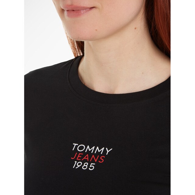 Tommy Jeans Curve T-Shirt »TJW SLIM ESSENTIAL LOGO 1 LS EXT«, mit Tommy  Jeans Logo-Schriftzug kaufen online bei OTTO