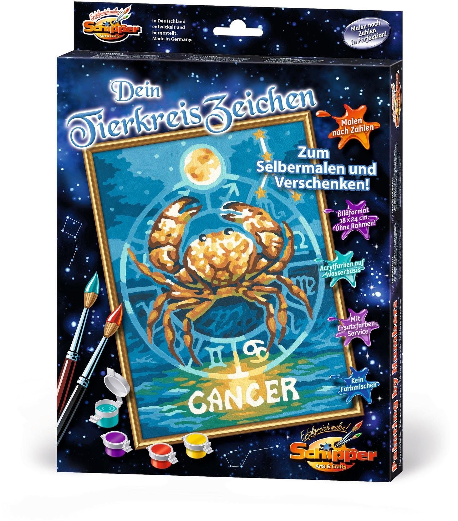 Schipper Malen nach Zahlen »Meisterklasse Klassiker - Krebs«, Made in