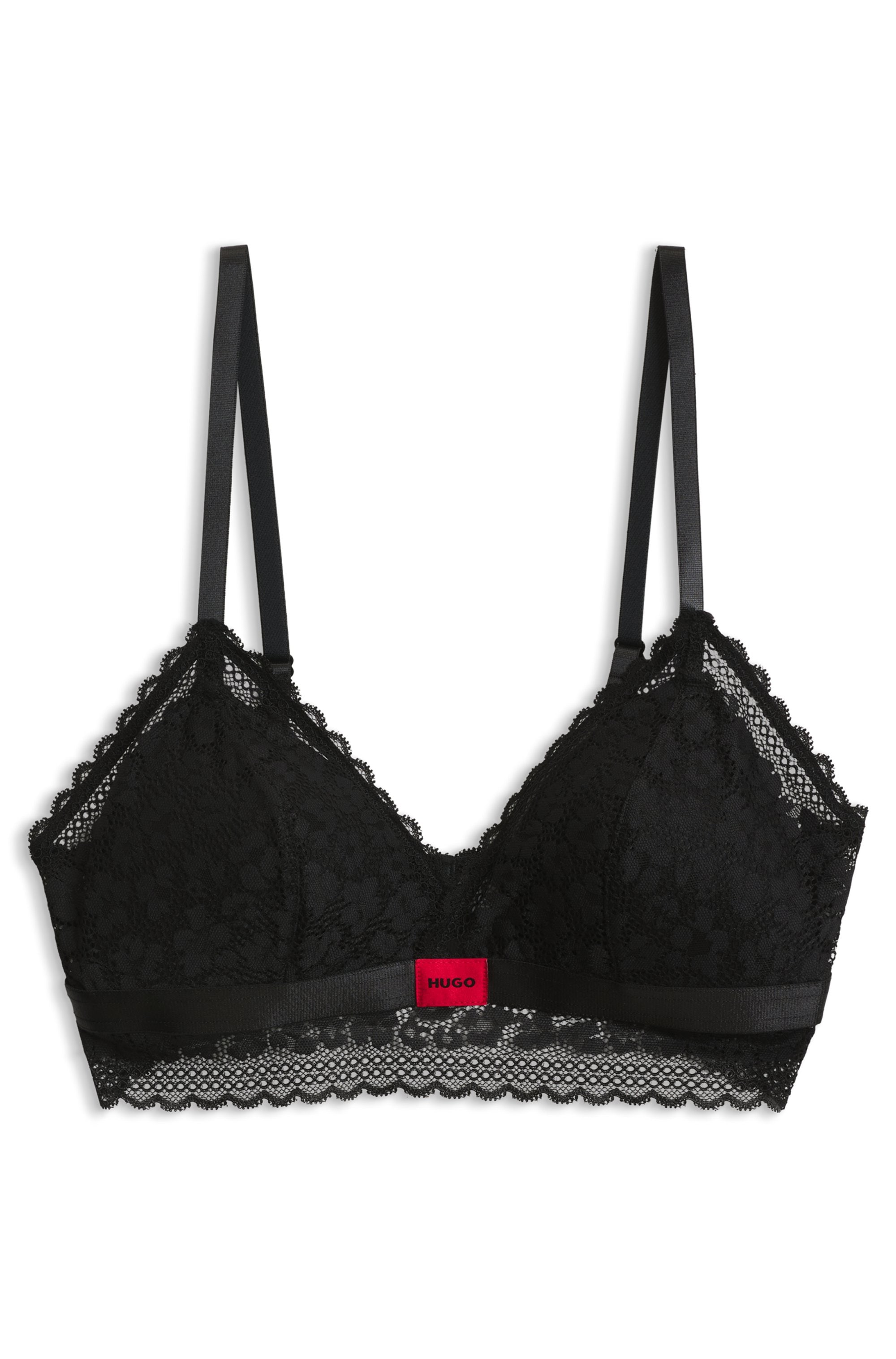 HUGO Underwear Triangel-BH »SAVANA« mit Spitzen-Details