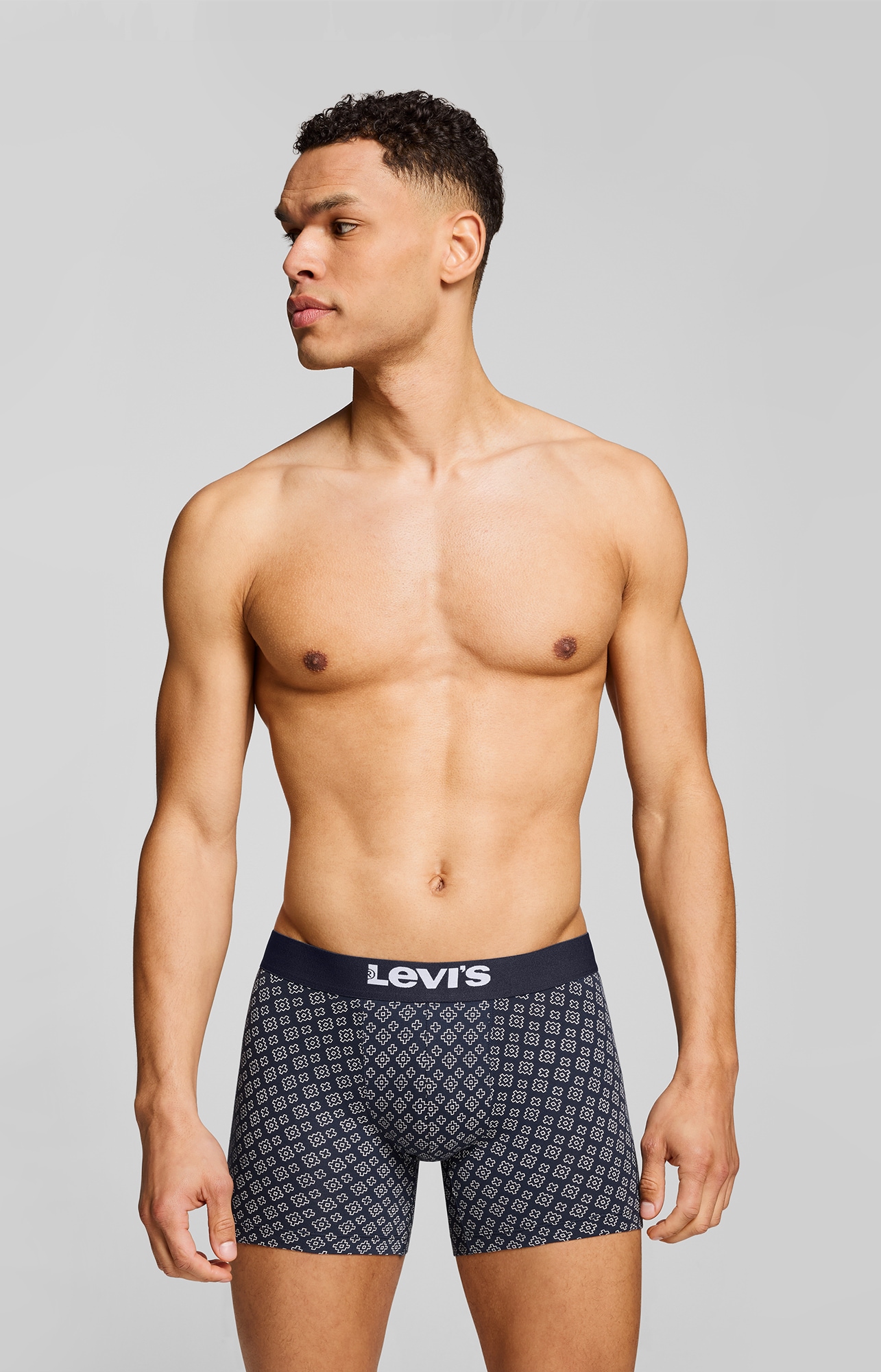 Levi's® Boxershorts »LEVIS MEN GIFTBOX DENIM BOXER BRIEF 3P«, (3er Pack)