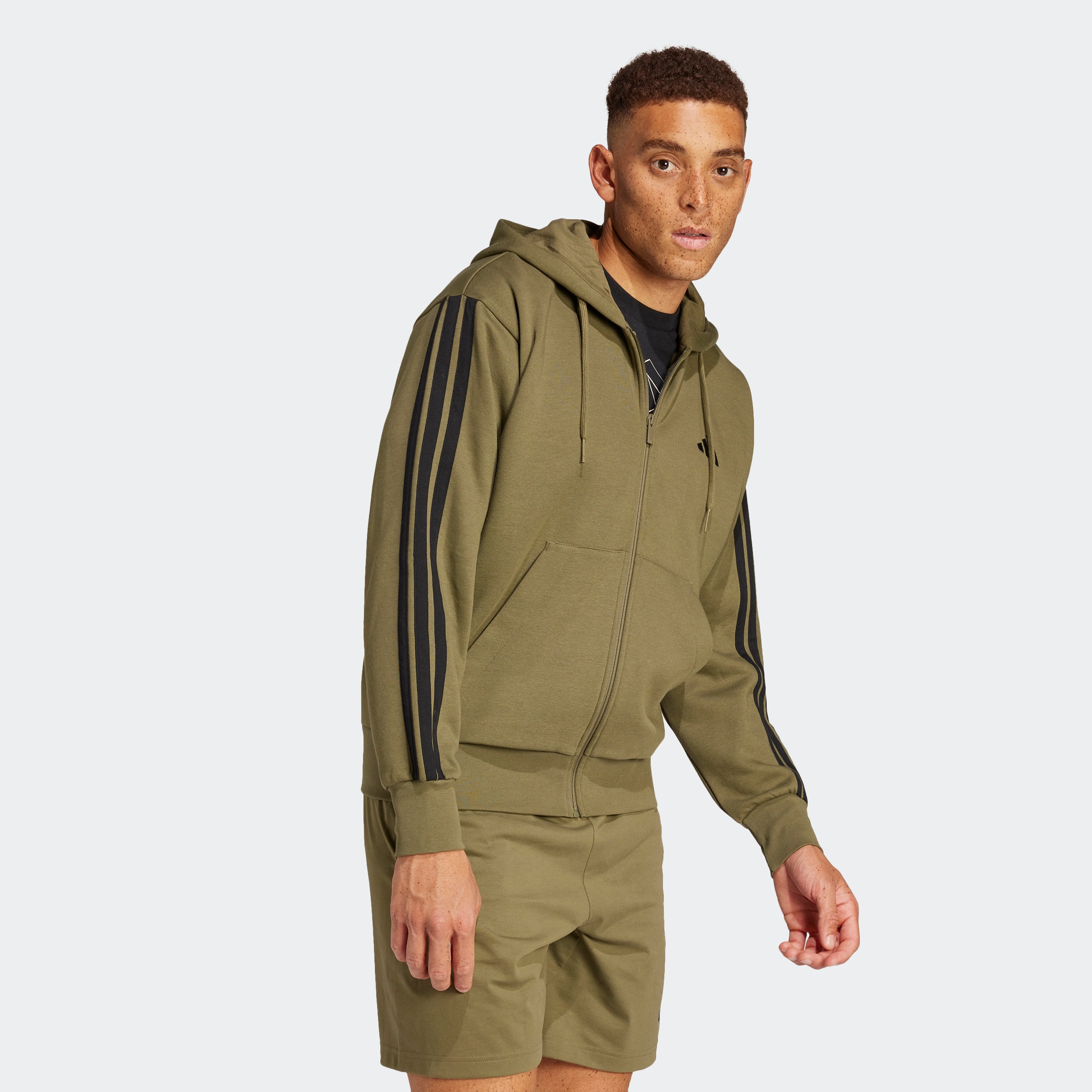 adidas Sportswear Sweatshirt »M 3S FL FZ HD«