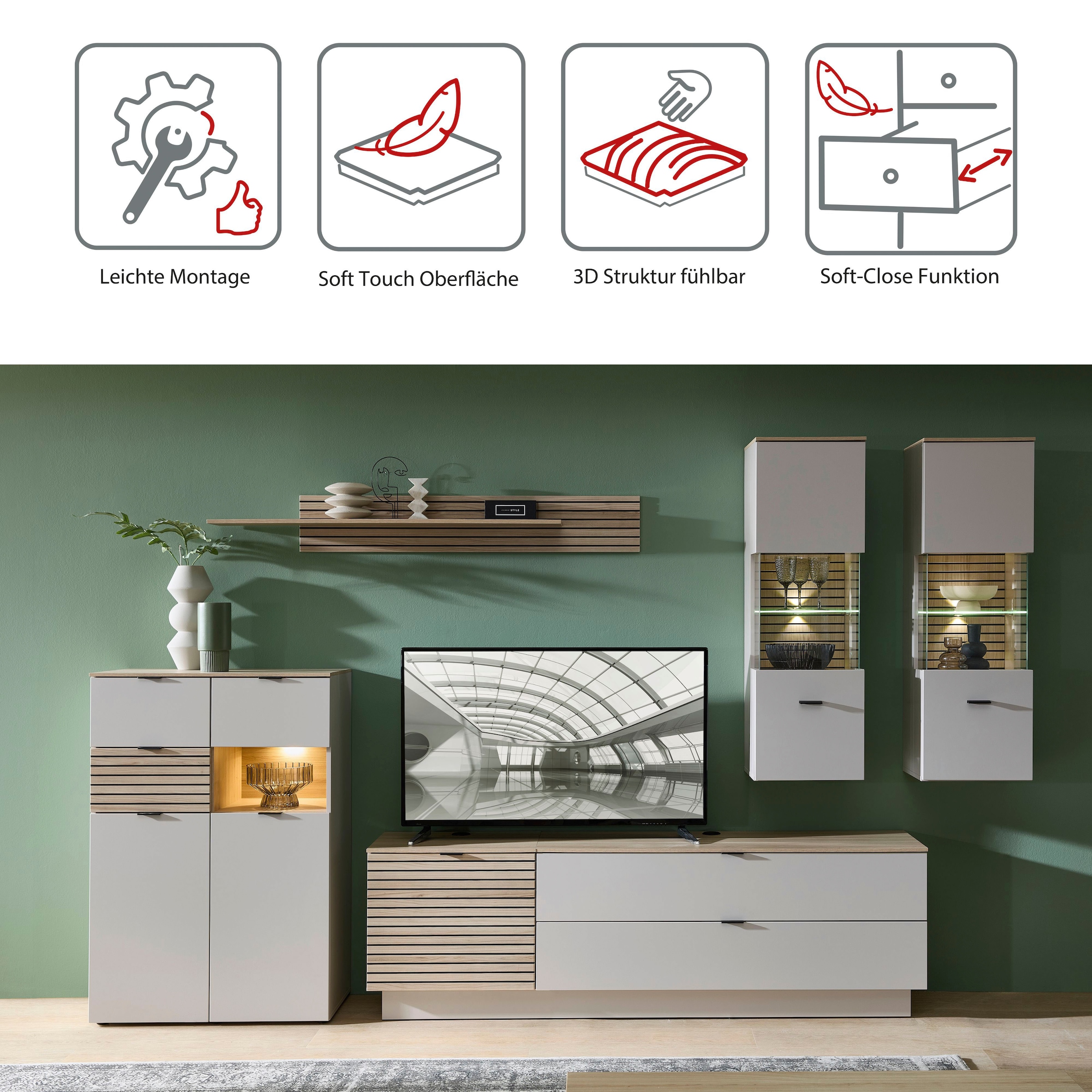 Innostyle Highboard »Ina«