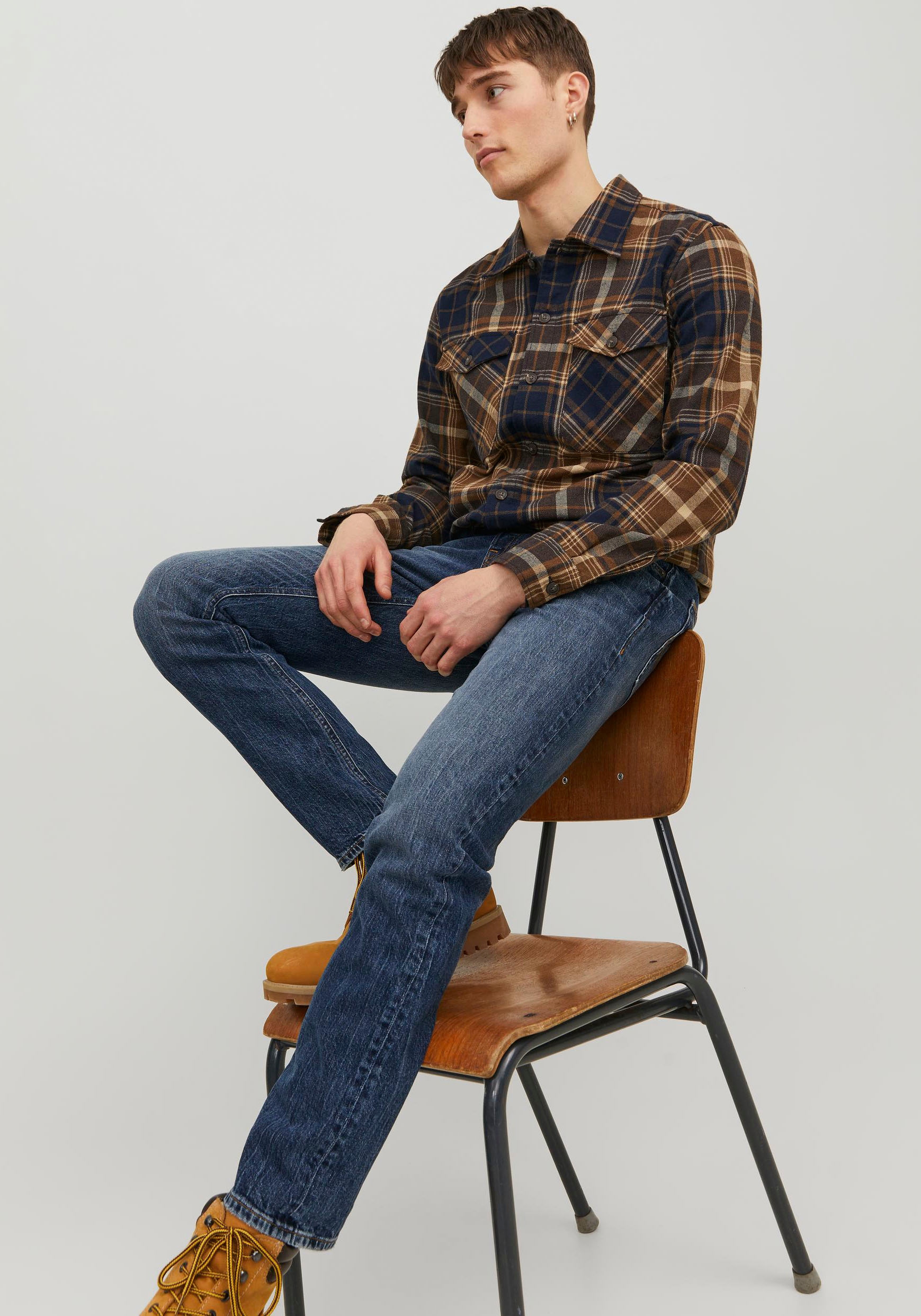 Jack & Jones Tapered-fit-Jeans »JJIMIKE JJORIGINAL CJ SN«