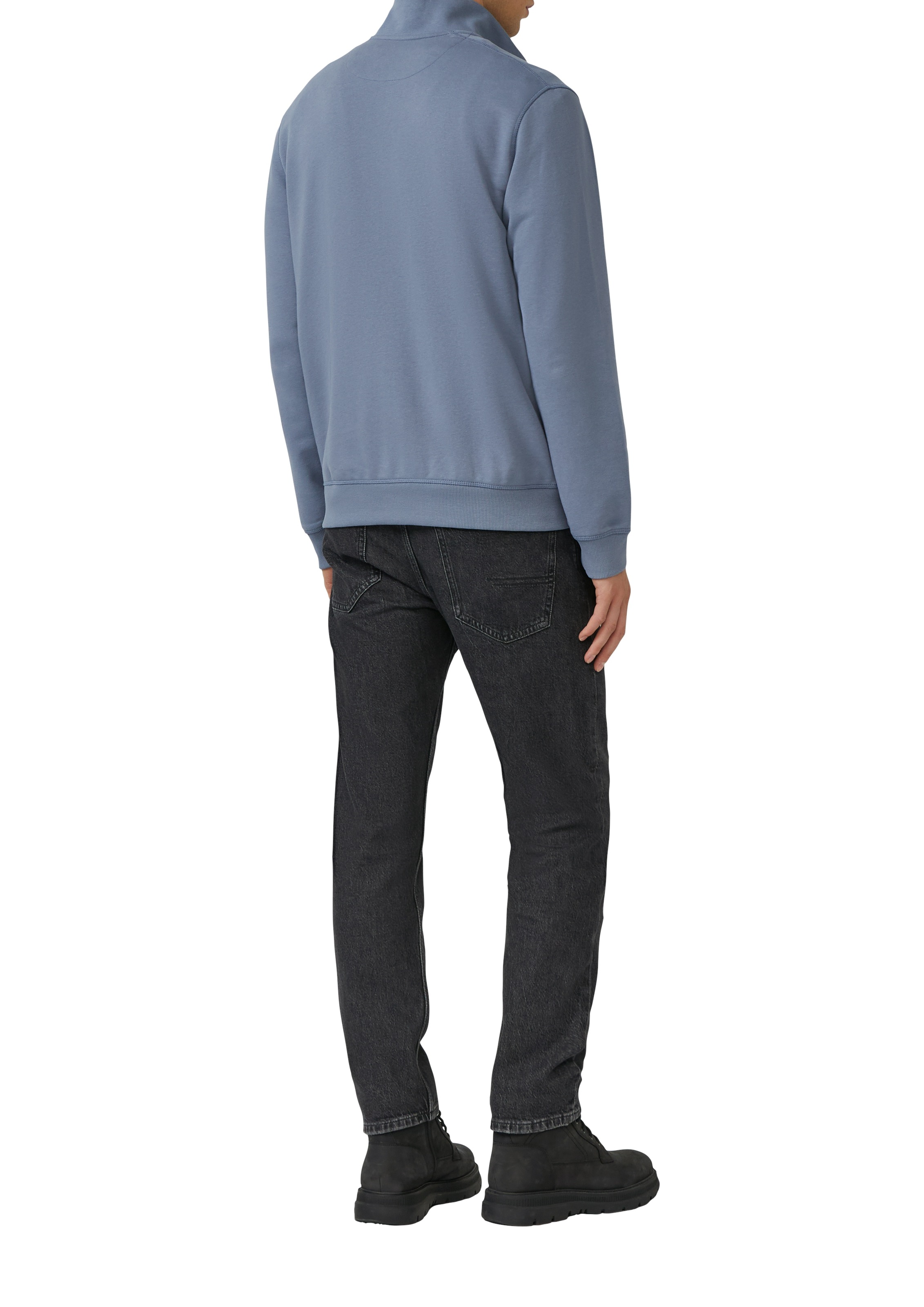 s.Oliver Sweatjacke mit Stehkragen