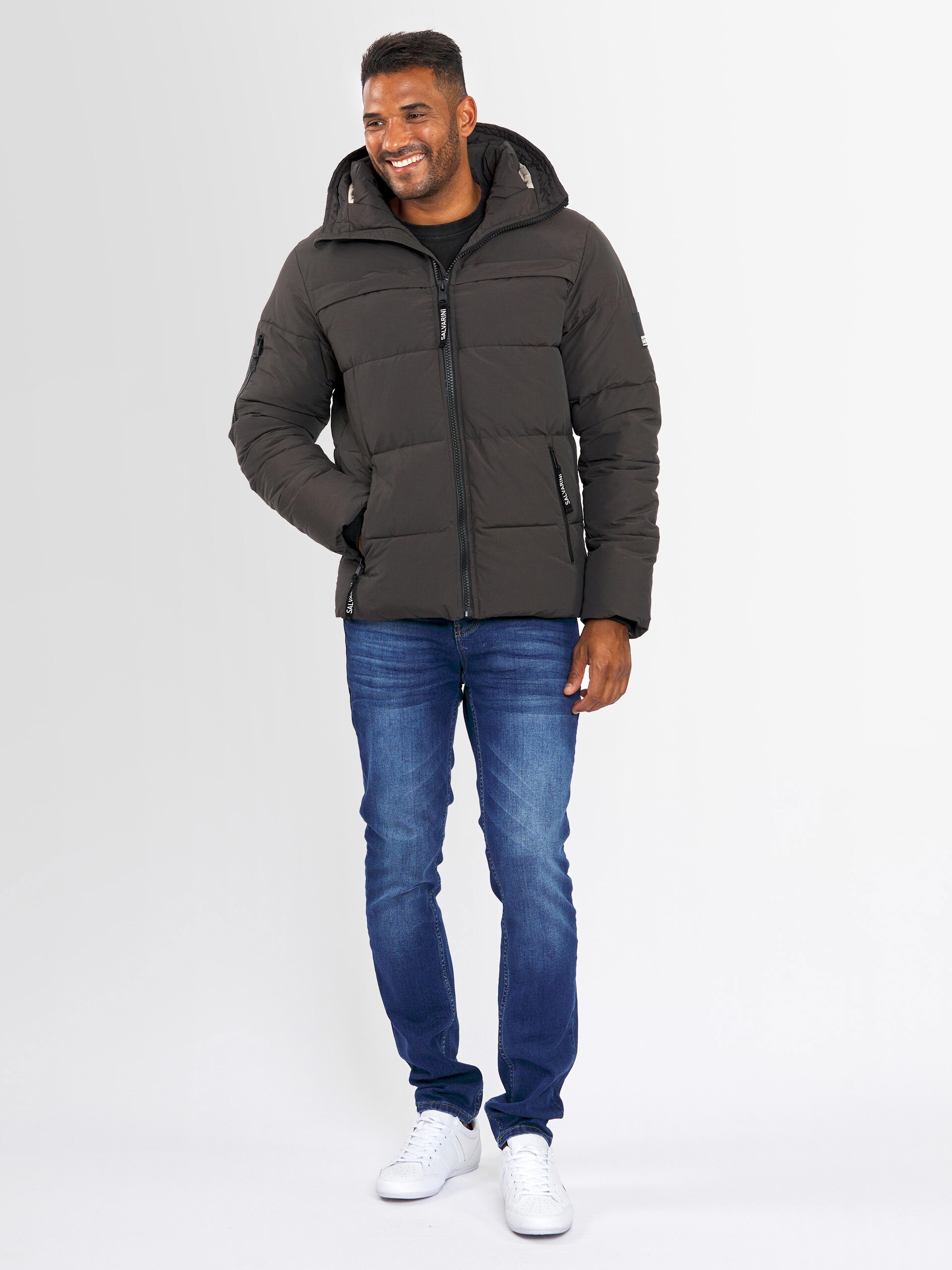 Alessandro Salvarini Winterjacke »A. Salvarini Herren Winter Steppjacke AS334«