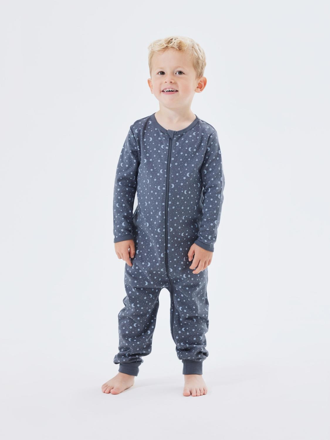 Name It Schlafanzug »NBMNIGHTSUIT ZIP TURBULENCE NIGHT NOOS«