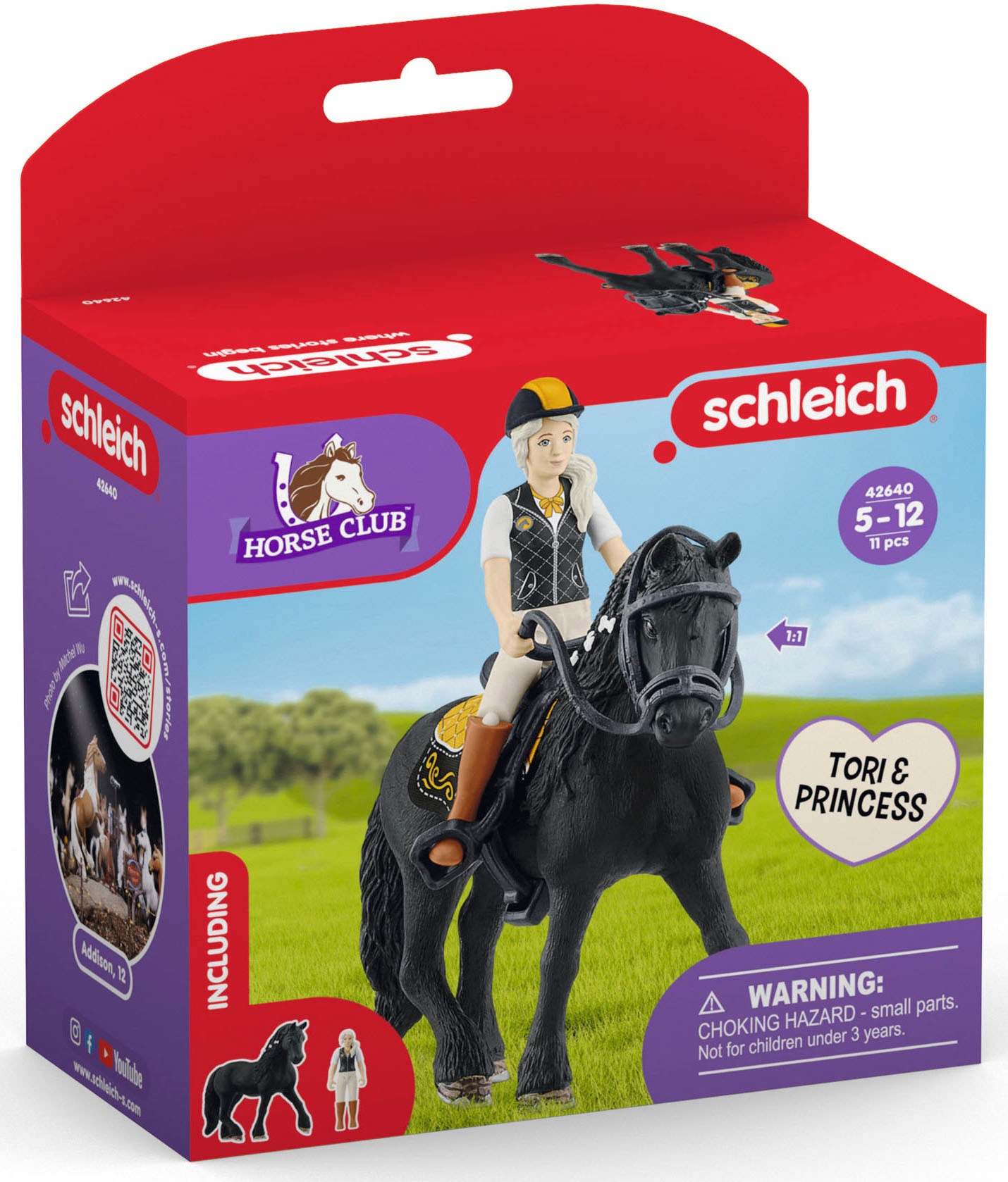 Schleich® Spielwelt »HORSE CLUB, Tori & Princess (42640)«
