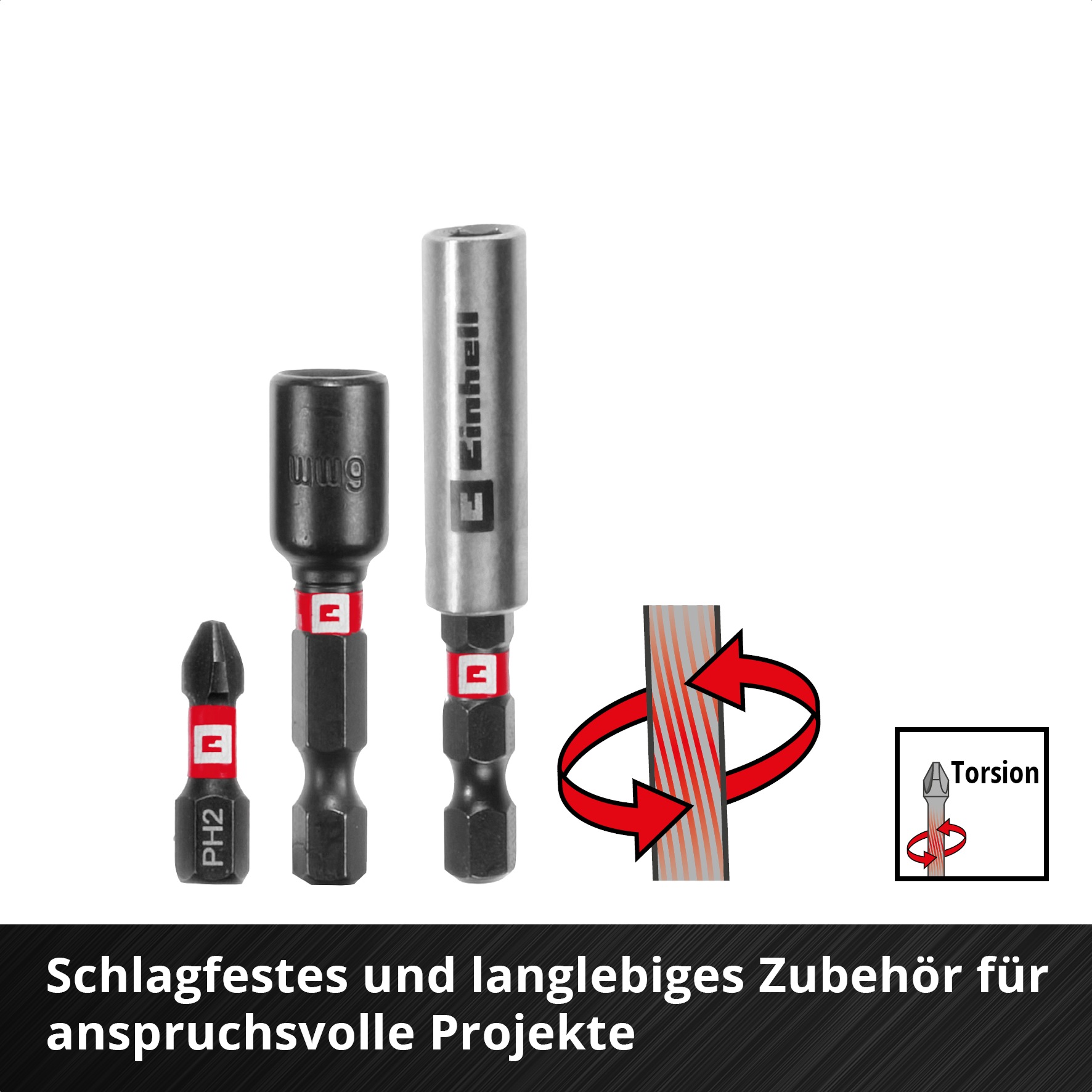 Einhell Bohrer- und Bitset »XL-CASE« 95-tlg.