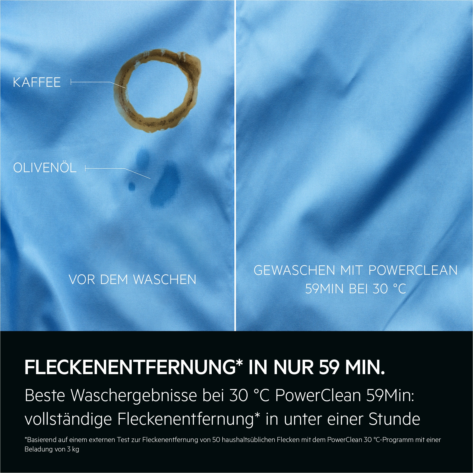 AEG Waschmaschine Toplader »LTR8A36STL« 6 kg 1300 U/min PowerClean: Vollständige Fleckenentfernung in 59 Min. bei nur 30 °C