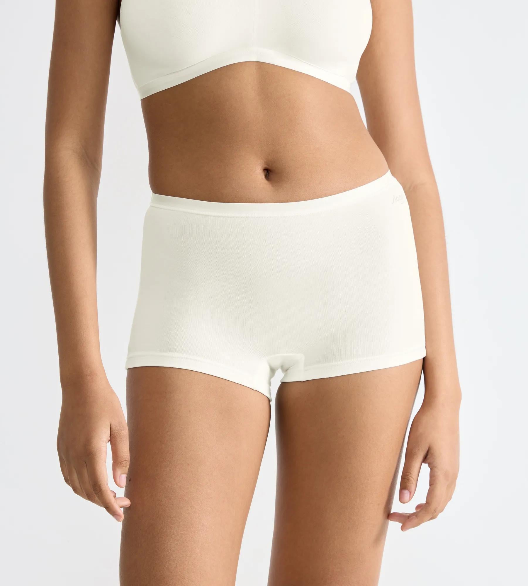 sloggi Panty »GO Daily Cotton« 3er Pack,  Glanz-Effekt Details, elastisch, bequem, Baumwollmix