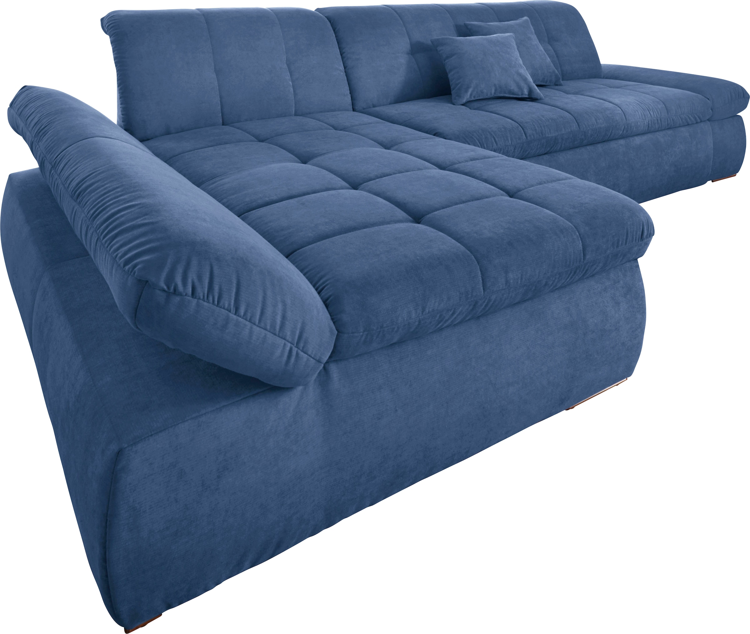 DOMO collection Ecksofa »NMoric XXL, B/T/H: 300/172/80cm, L-Form«, wahlweise mit Bettfunktion und Armlehnverstellung