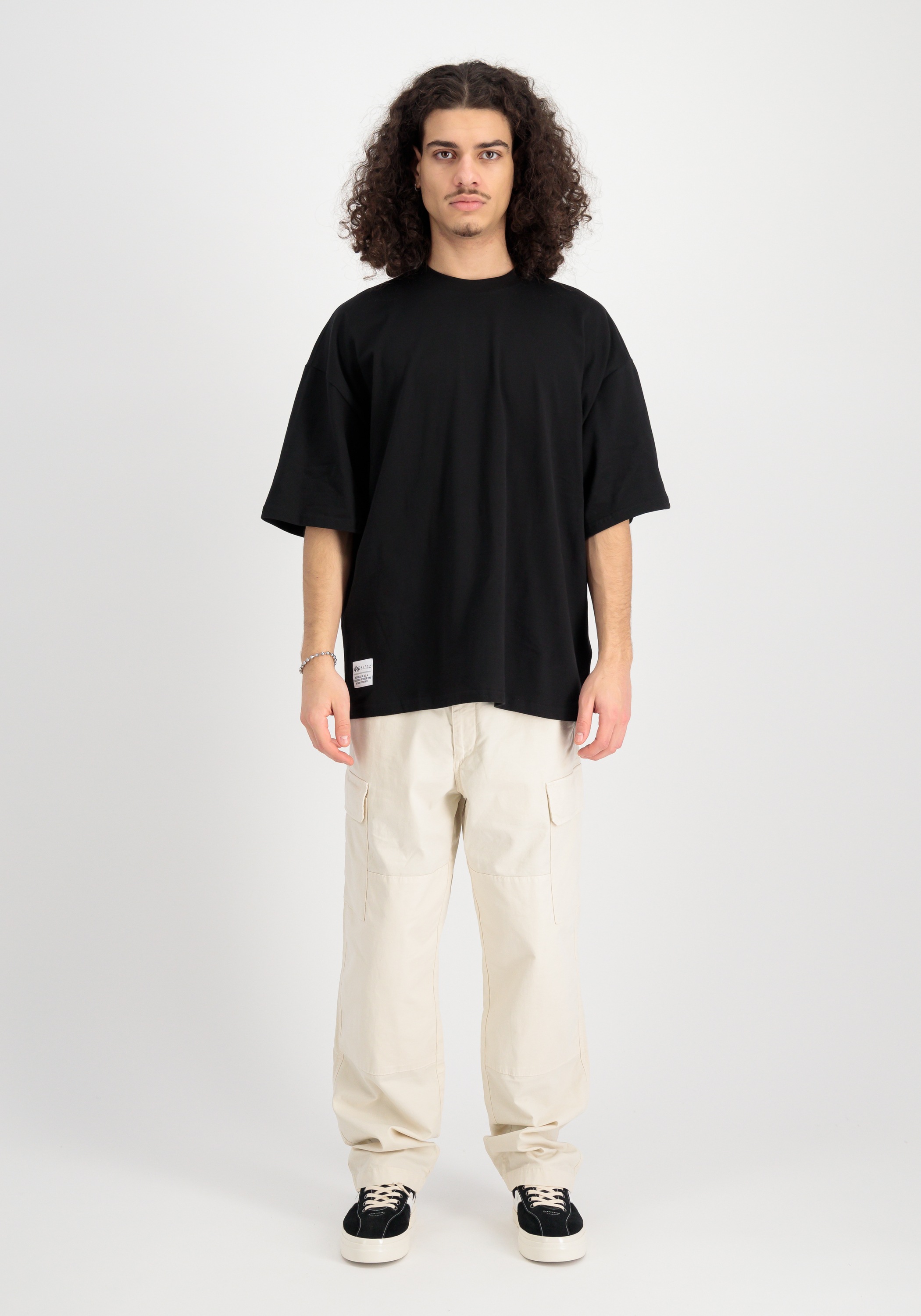 Alpha Industries T-Shirt »Alpha Industries Men - T-Shirts Logo Backprint T-Shirt«