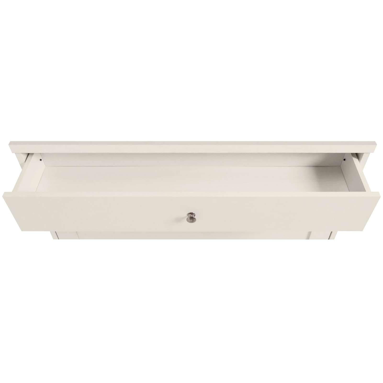 OTTO home Schuhschrank »Heide« Breite 90cm, mit Schubkasten, 2 Klappen und Facettenfront, Höhe 103cm