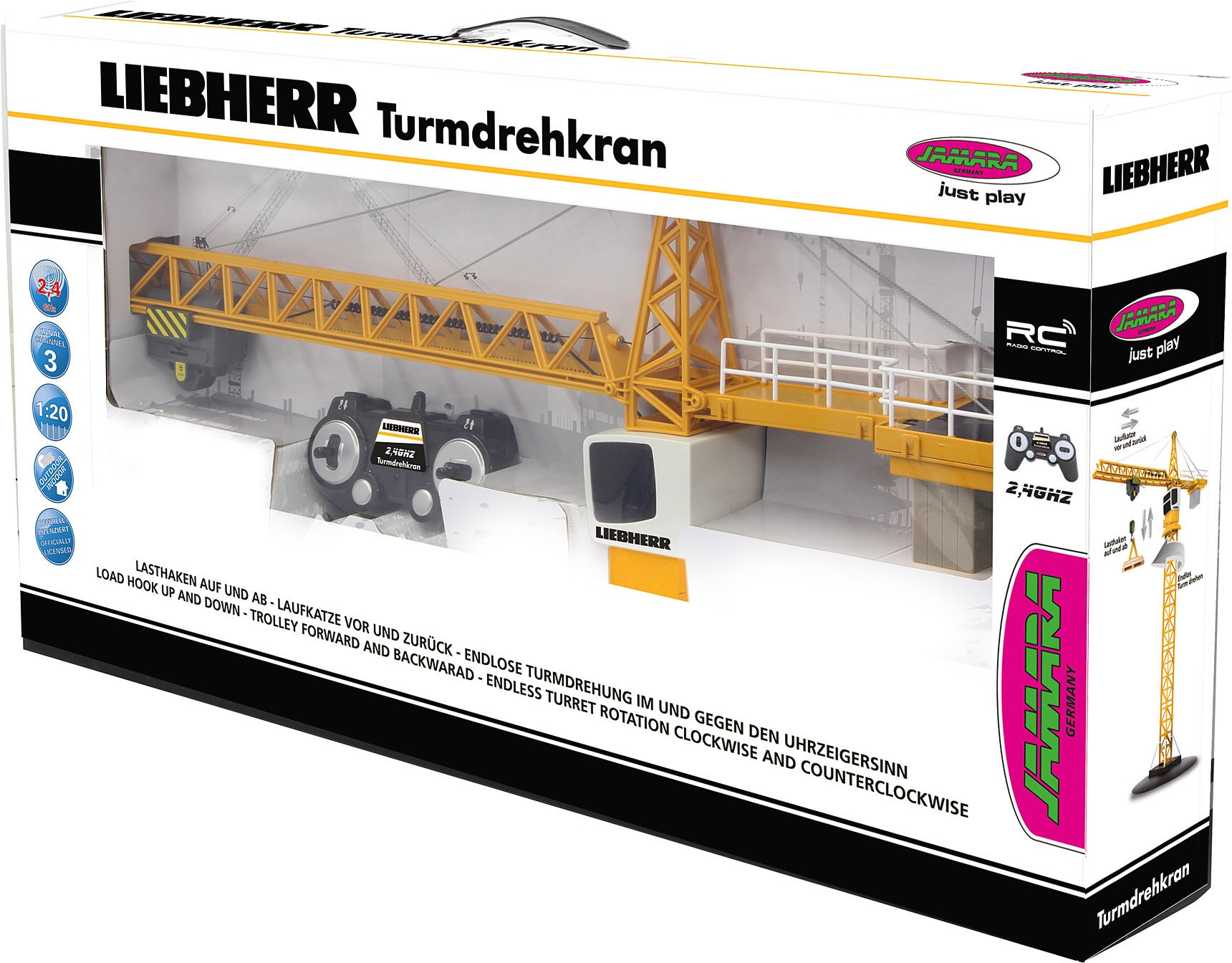 Jamara RC-Kran »Liebherr Turmdrehkran«