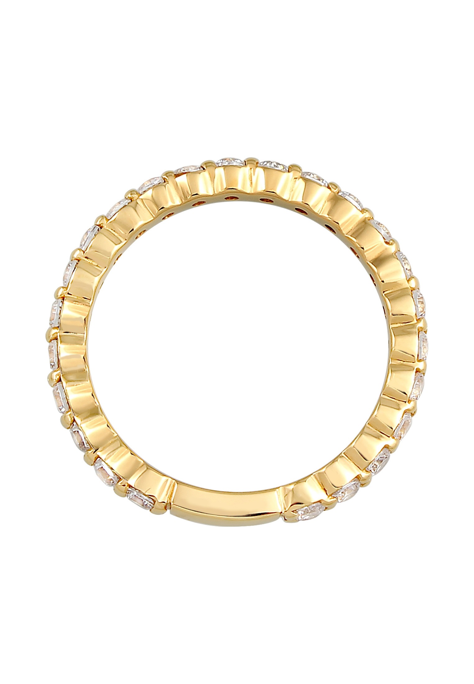 Elli Silberring »Ring Memoire Eternity Zirkonia Funkelnd 925 Silber«