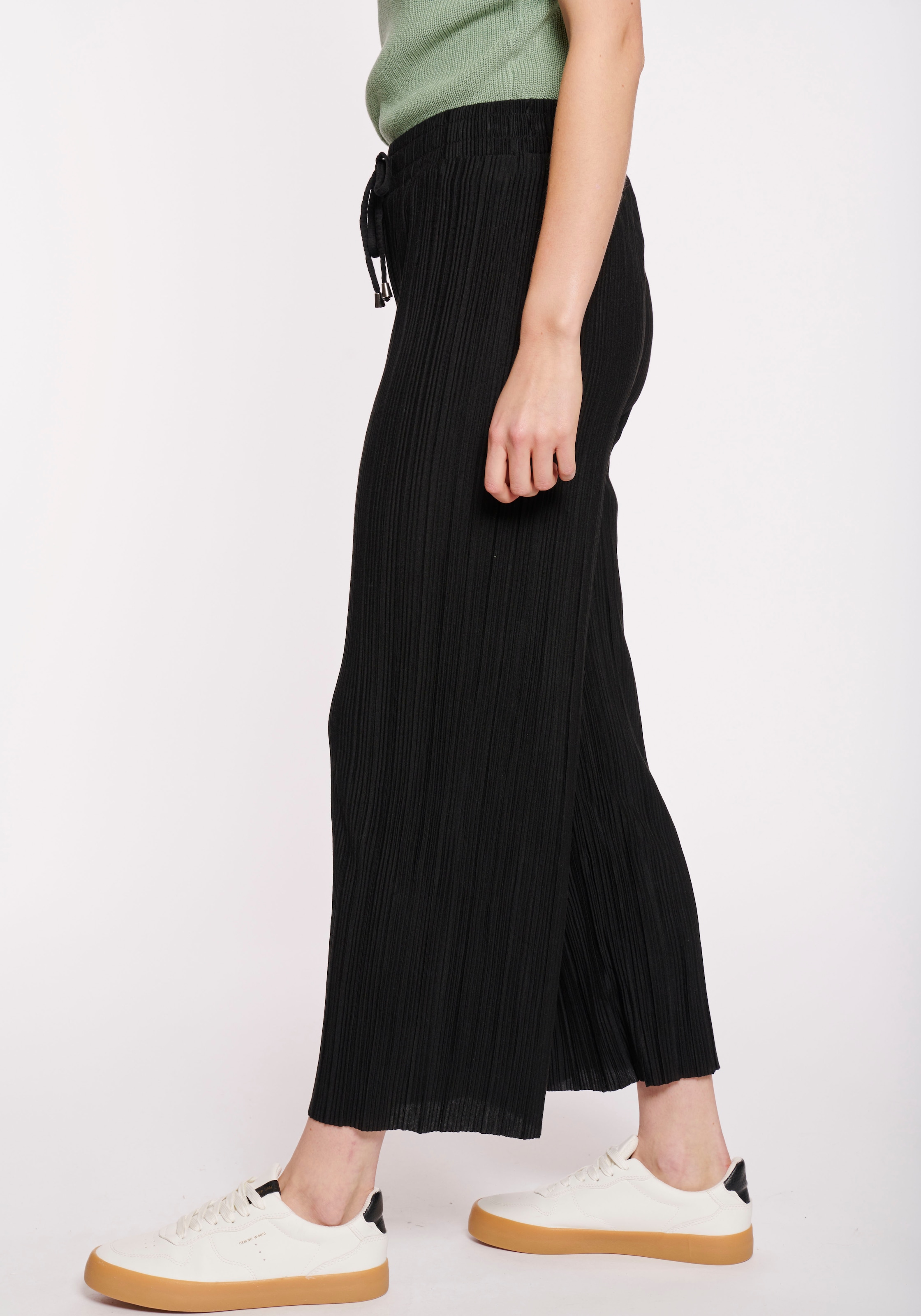 HaILY’S Schlupfhose »3/4 P TR Lo44retta«, Sommerhose, mit Plisseefalten