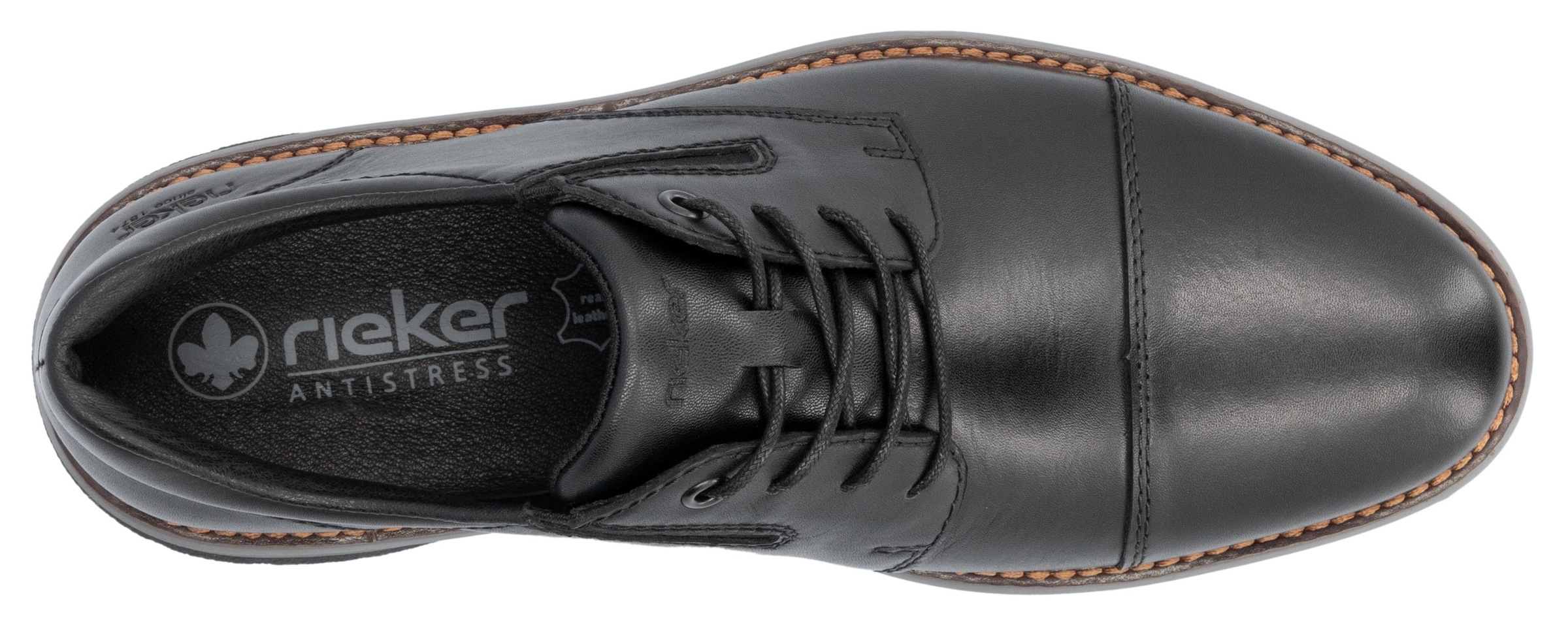 Rieker Schnürschuh, Freizeitschuh, Halbschuh, Business Sneaker mit weicher Decksohle