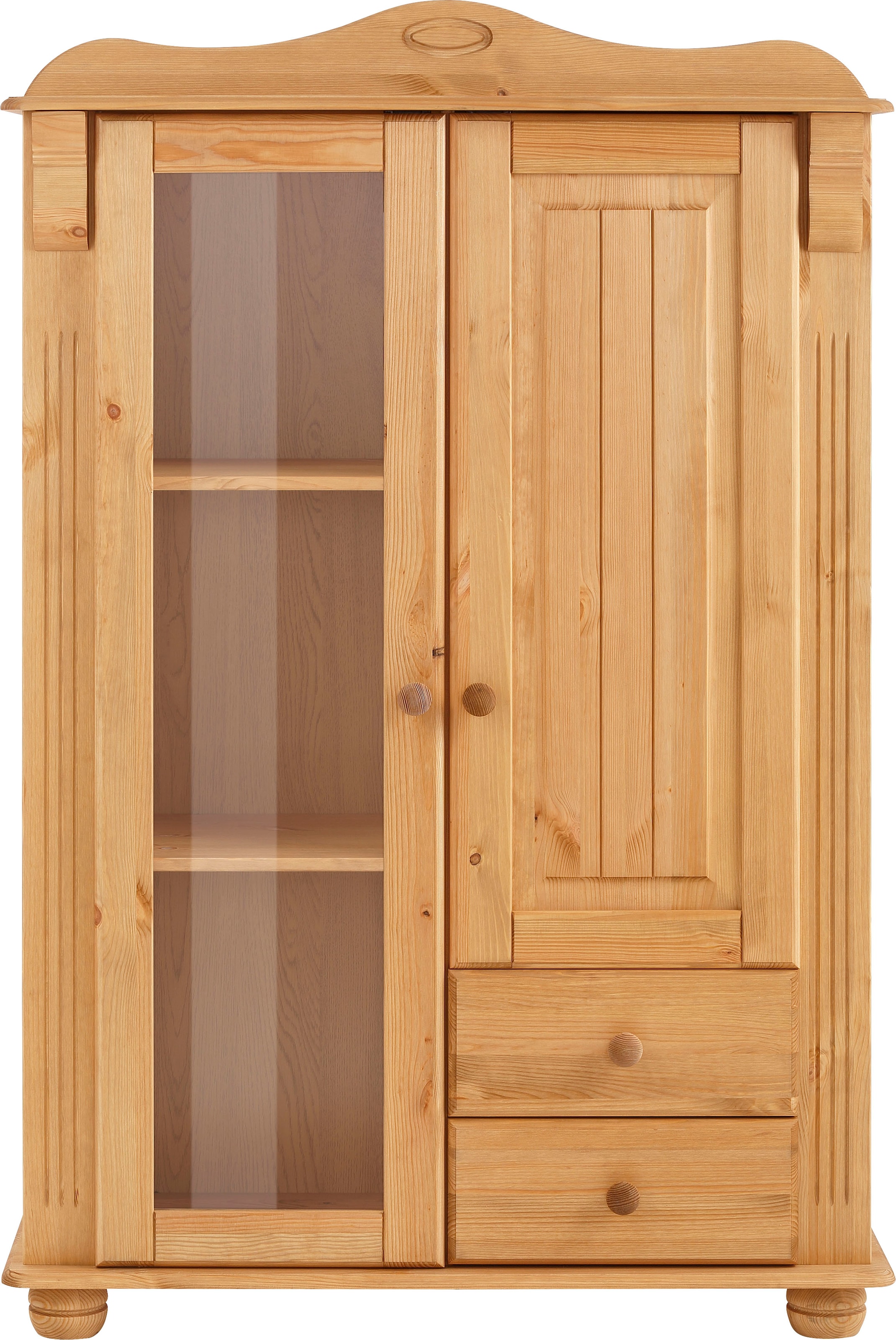 Highboard »Adele«, Stauraumschrank, 2-türig, Höhe 135 cm, aus massiver Kiefer, FSC®