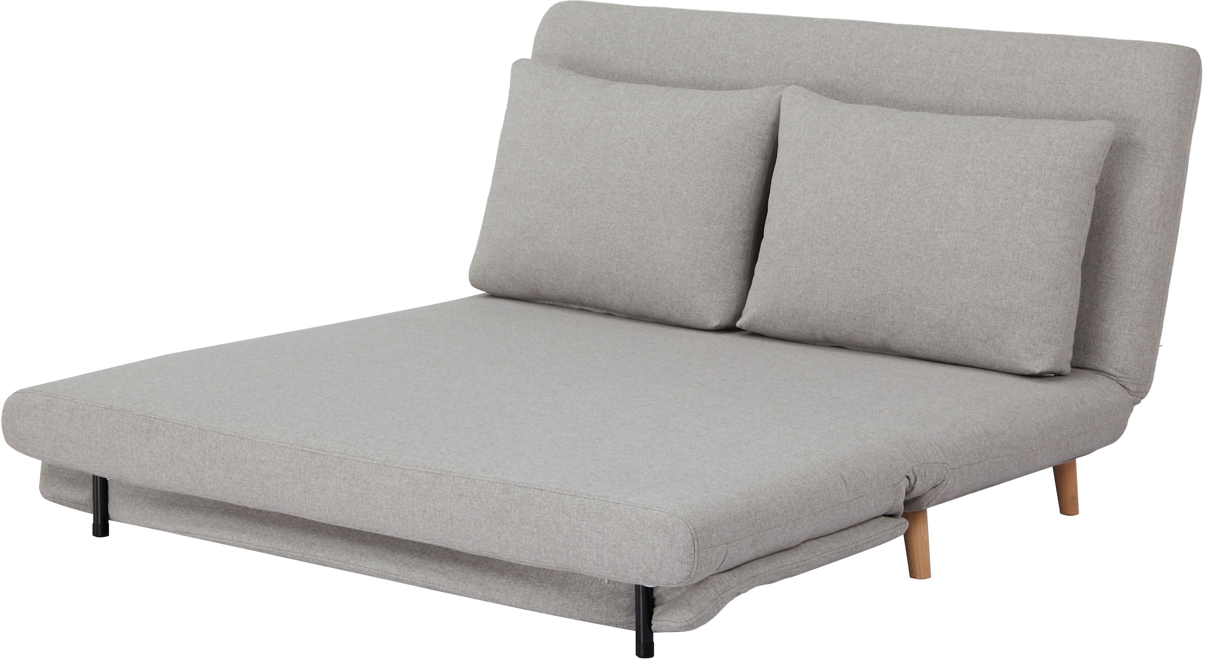 INOSIGN 2-Sitzer »AINSLEY 140 cm, Schlafsofa«, Verstellbare Rückenlehne und Sofa mit Bettfunktion
