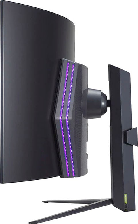 LG Curved-OLED-Monitor »45GR95QE«, 113 cm/45 Zoll, 3440 x 1440 px, WQHD, 0,03 ms Reaktionszeit, 240 Hz