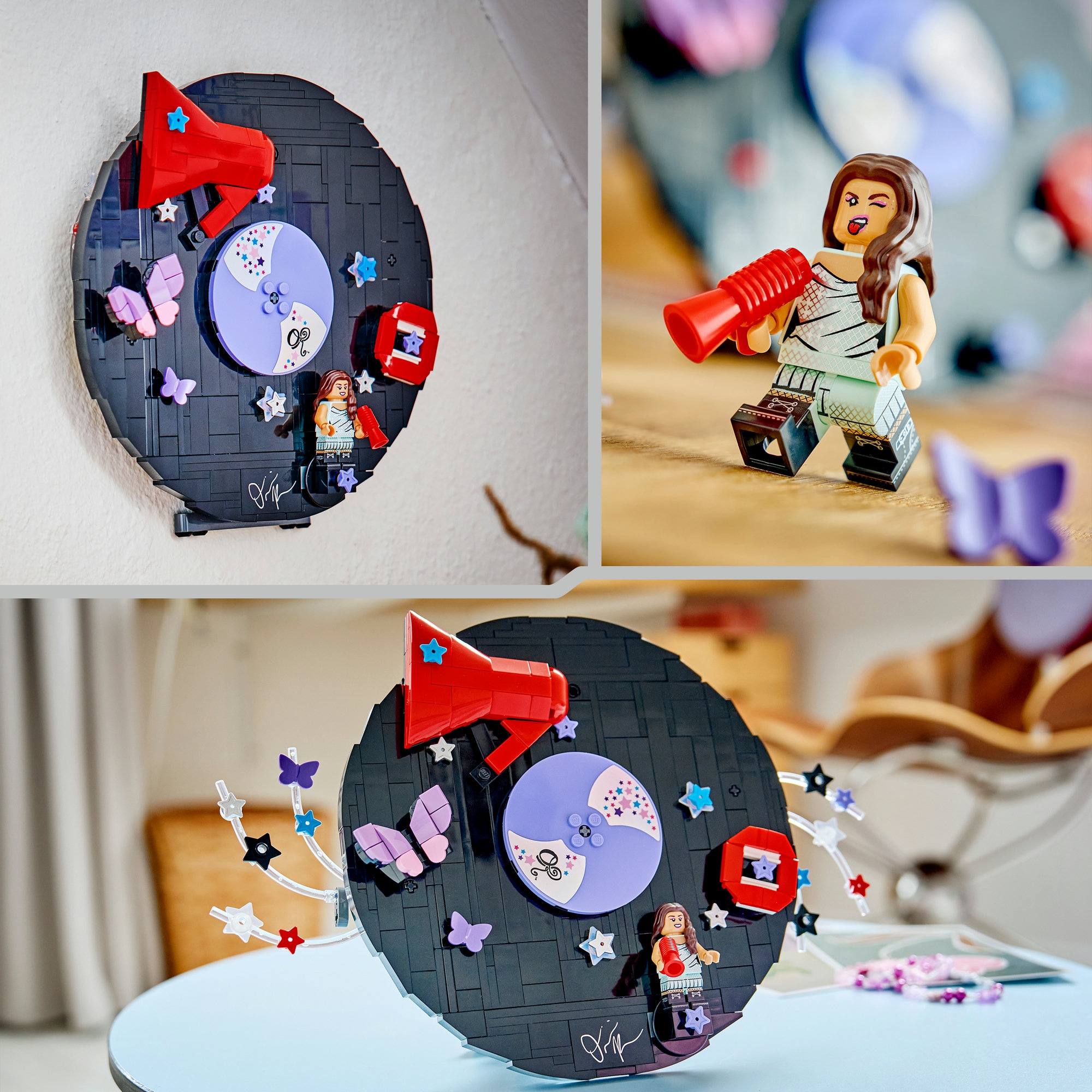 LEGO® Konstruktionsspielsteine »Olivia Rodrigos Schallplatte (43028), LEGO Editions Music« Made in Europe