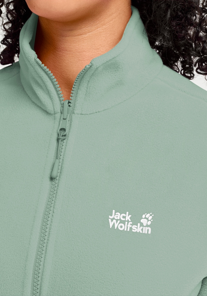 Jack Wolfskin Fleecejacke »TAUNUS 100 FZ W« Winddicht, atmungsaktiv, Übergangsjacke