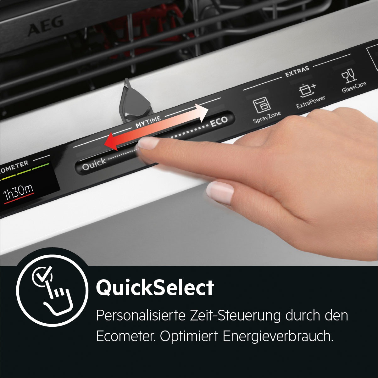 AEG vollintegrierbarer Geschirrspüler »FSK75768P 911434833«, 14 Maßgedecke, XXL-Geschirrspüler