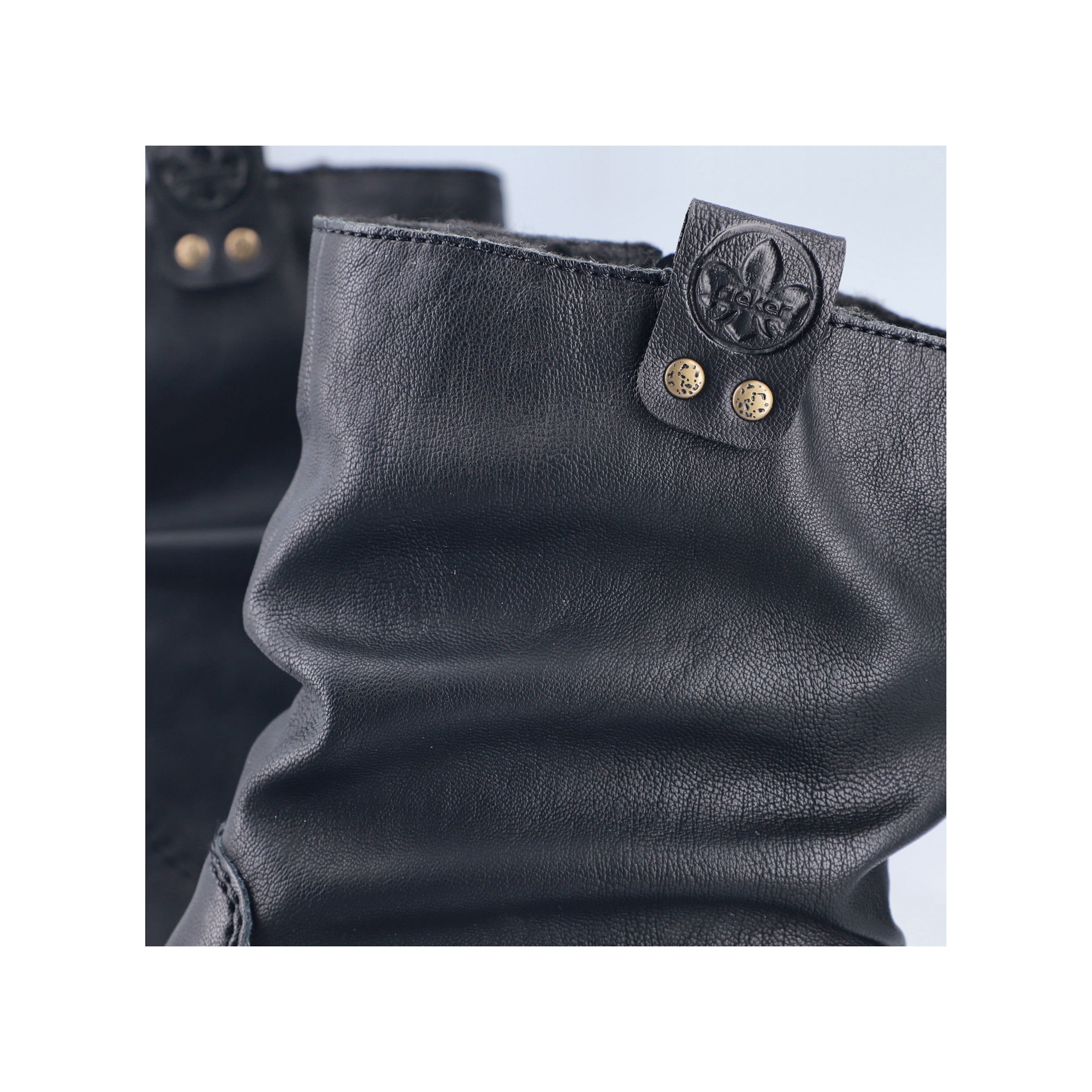 Rieker Winterstiefelette  Boots mit Innenreißverschluss und Profilsohle