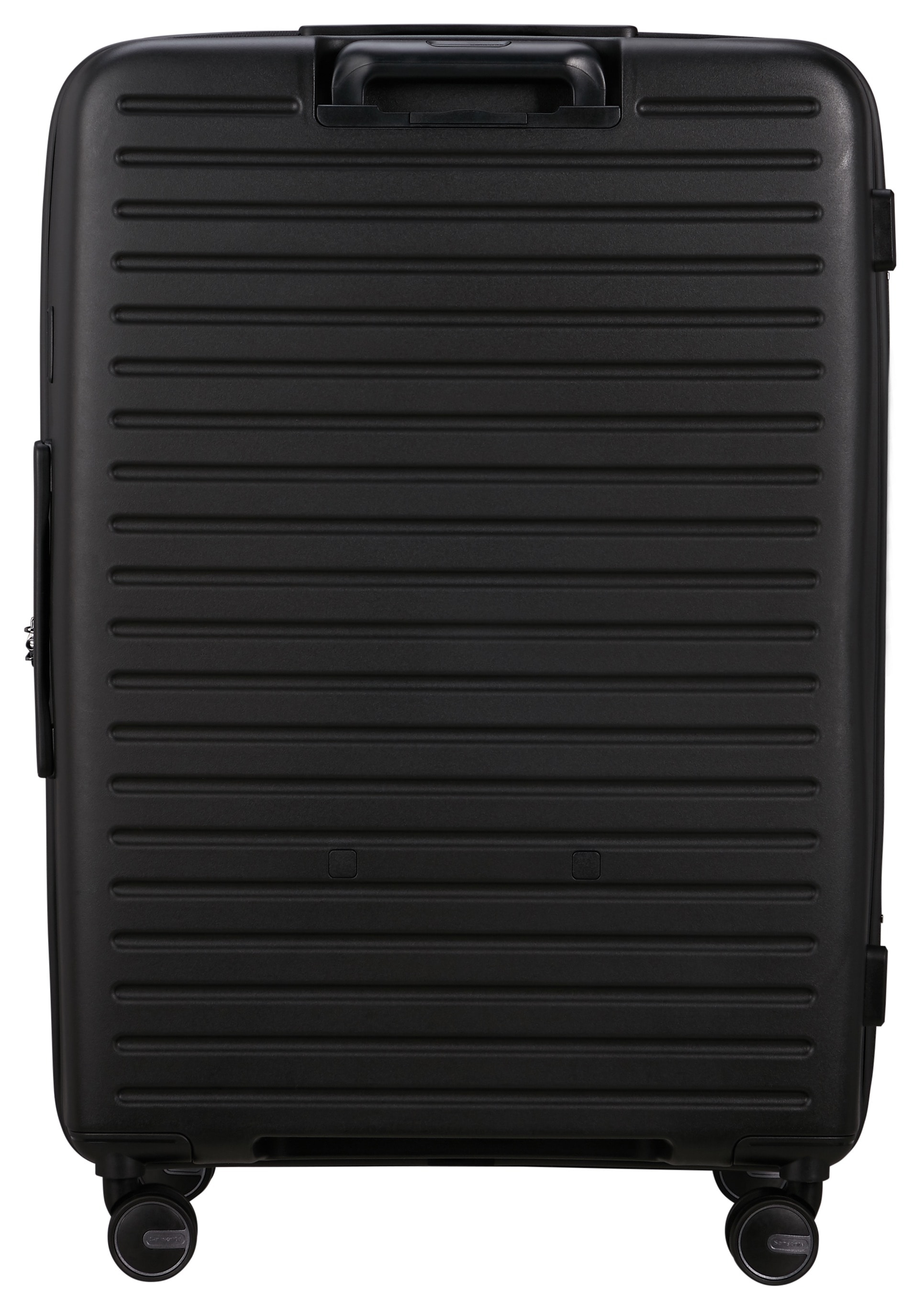 Samsonite Hartschalen-Trolley »RESTACKD, verschiedene Größen und Farben«, (mit Packtaschen), 4 Rollen, Reisekoffer mit TSA Schloss Volumenerweiterung Packtaschen