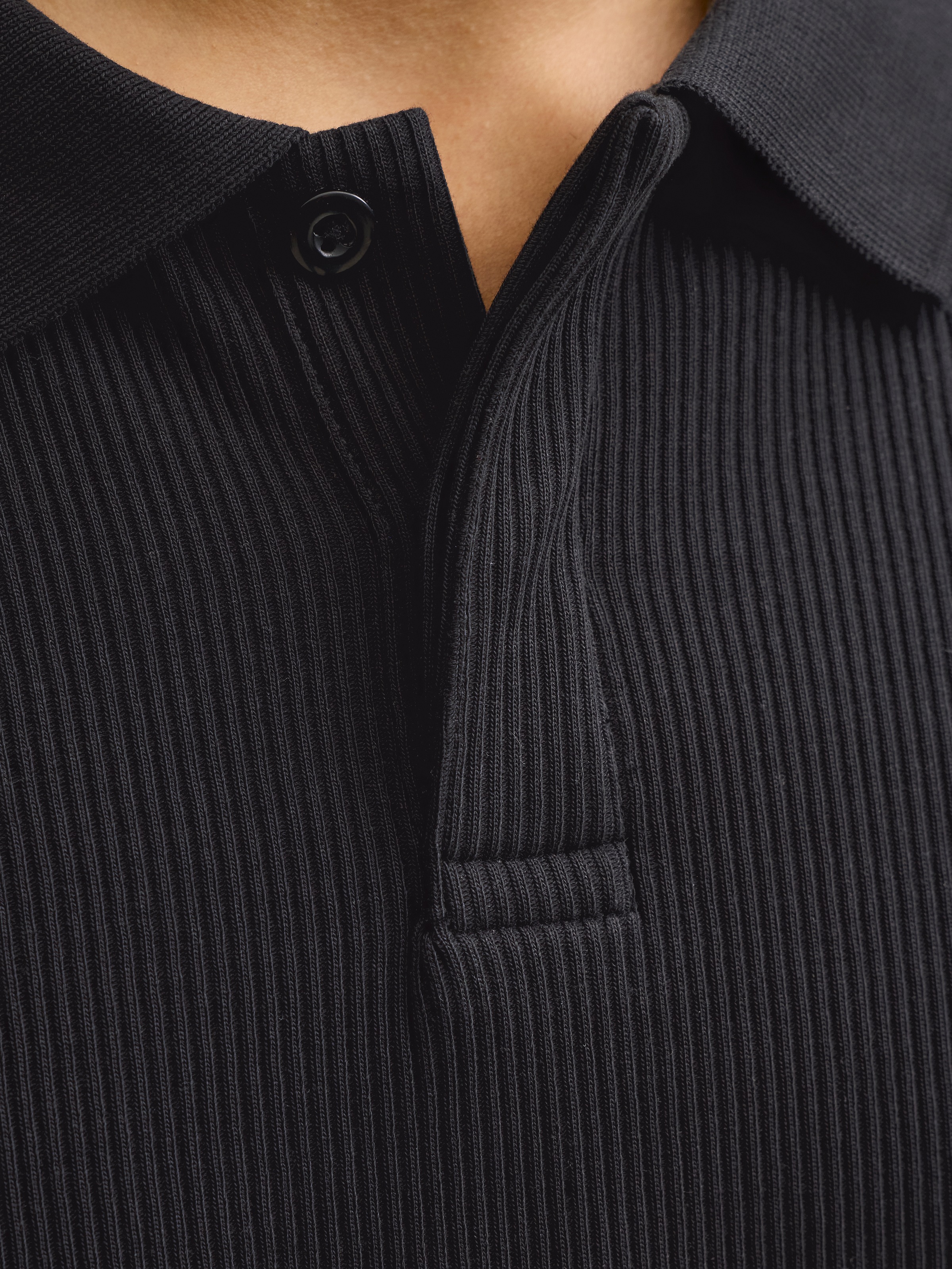 Jack & Jones Poloshirt »JJEHARRISON STRUCTURE POLO SS LN« mit Polokragen