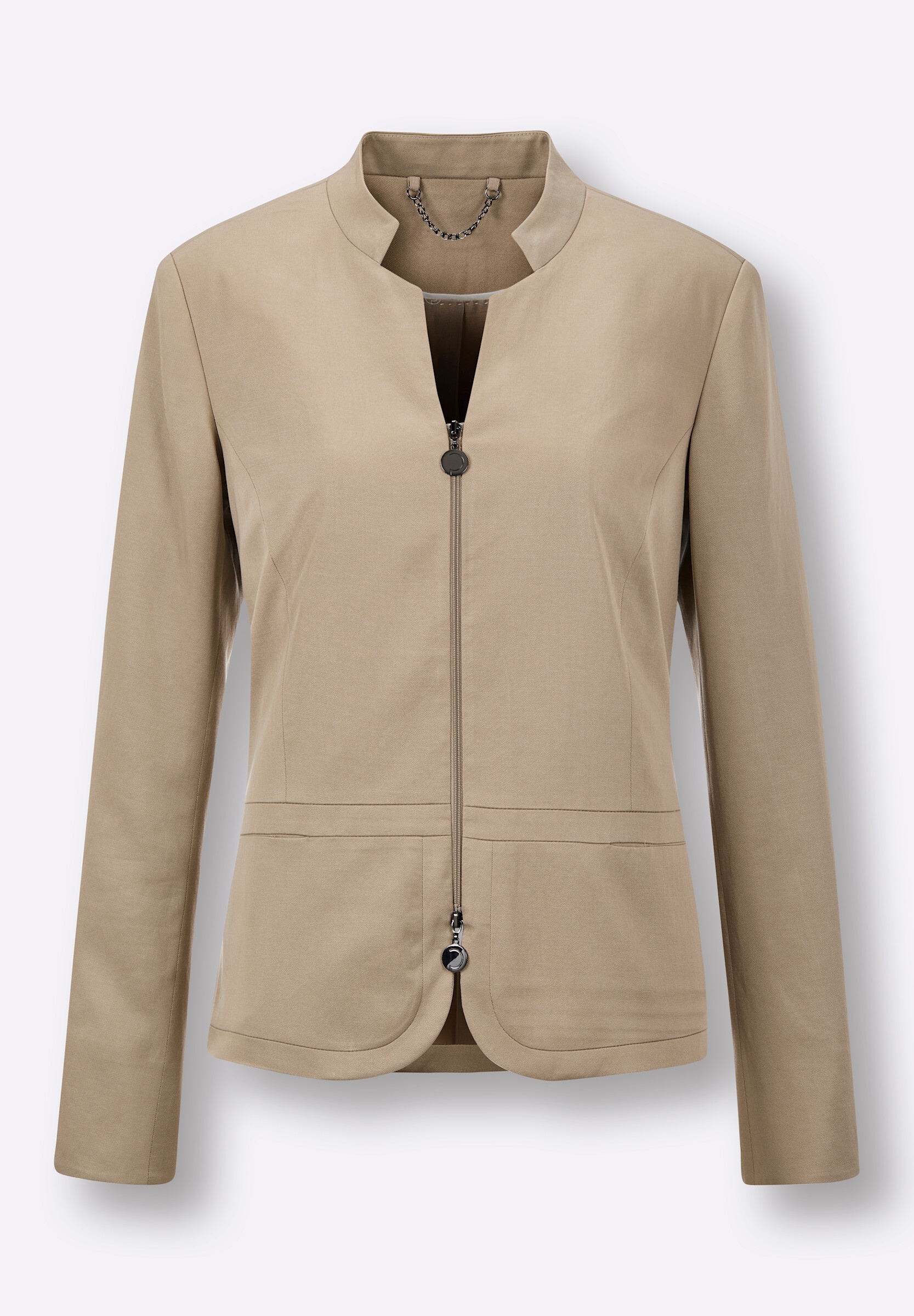 creation L Blusenblazer »Lyocell-Leinen-Blazer Blazer«