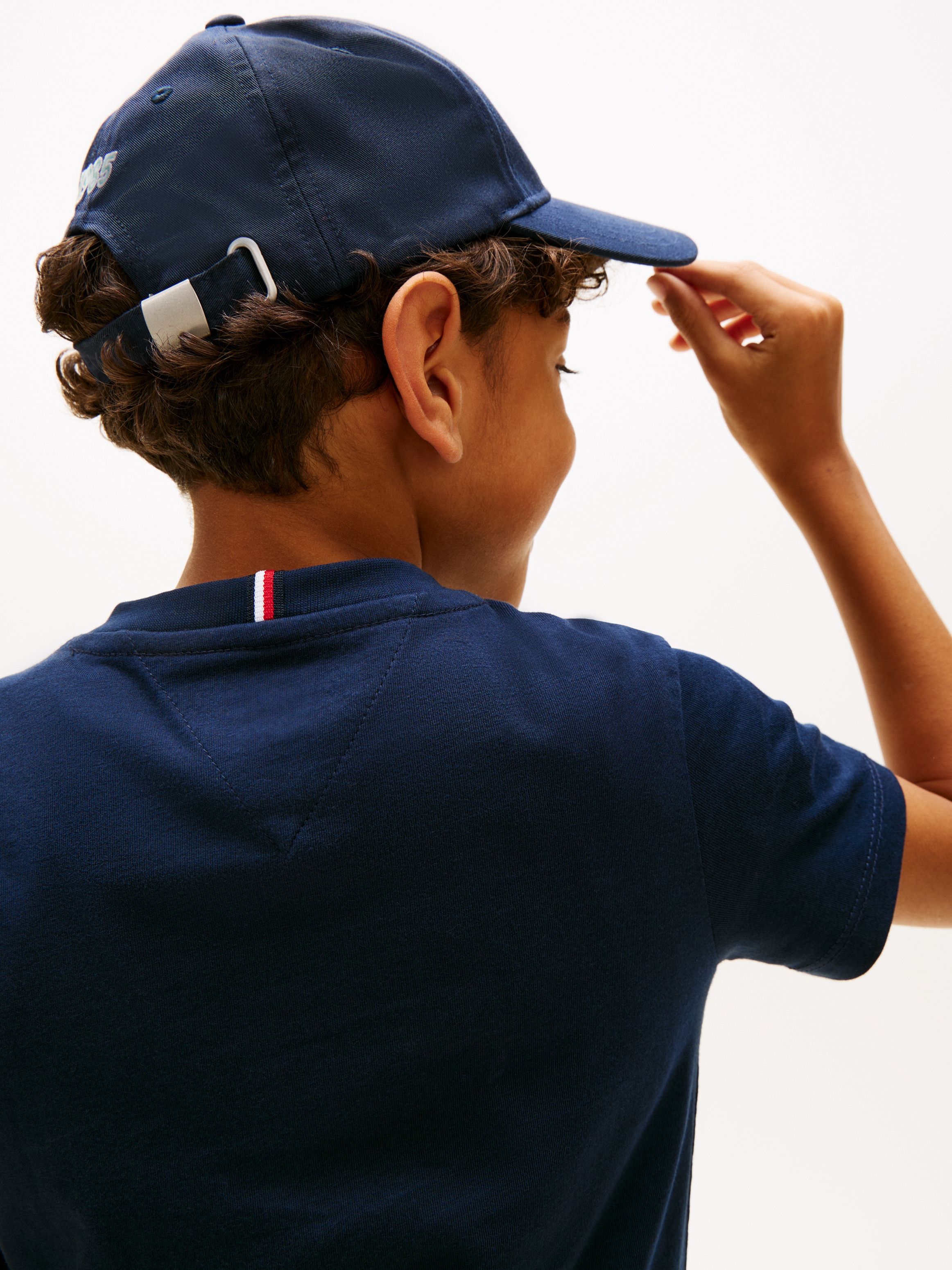 Tommy Hilfiger T-Shirt Regular Fit, großer Druck, für Kinder bis 16 Jahre