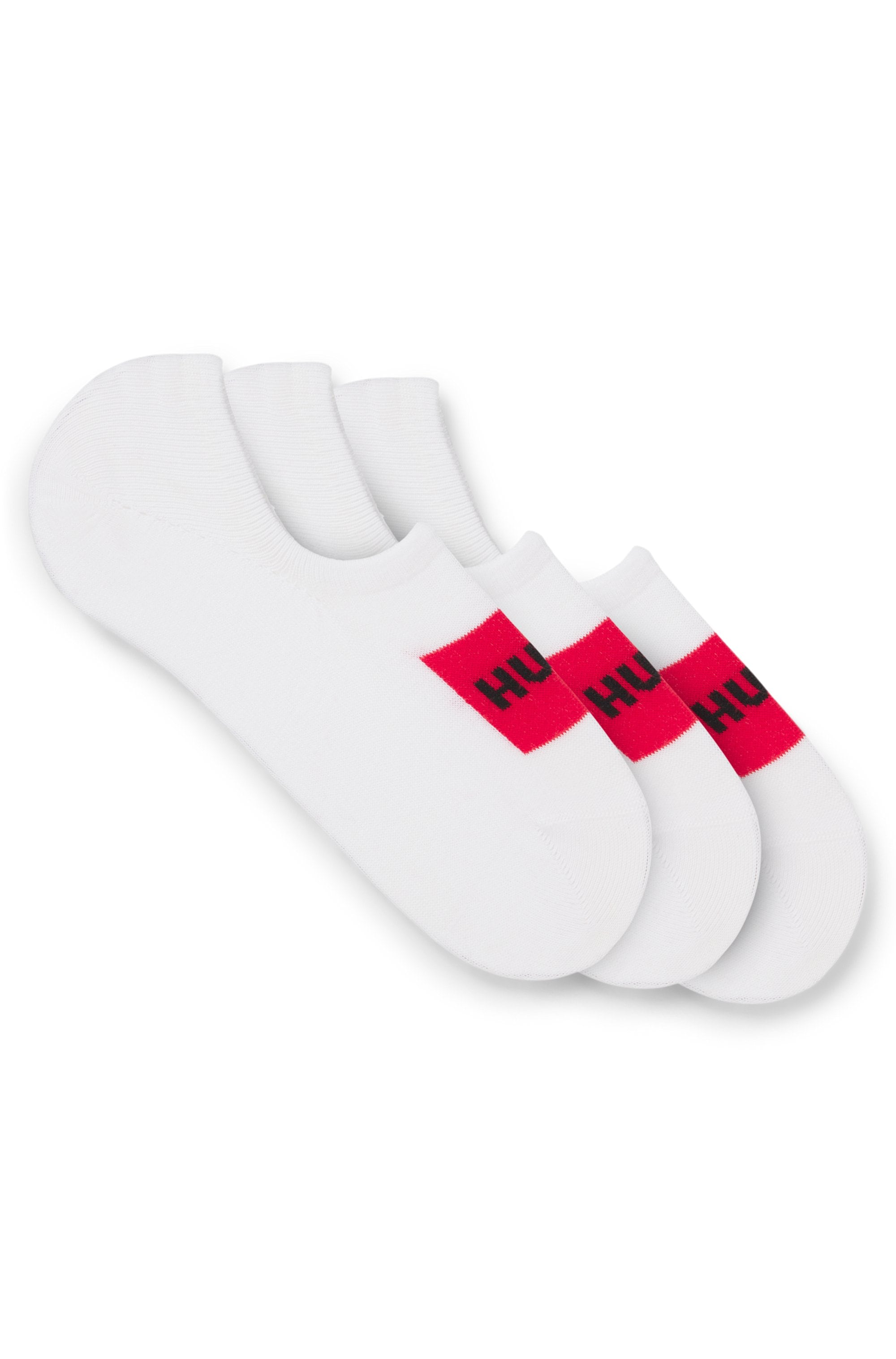 HUGO Underwear Freizeitsocken »3P LC LABEL CC«, (Packung, 3 Paar), mit Logostickerei