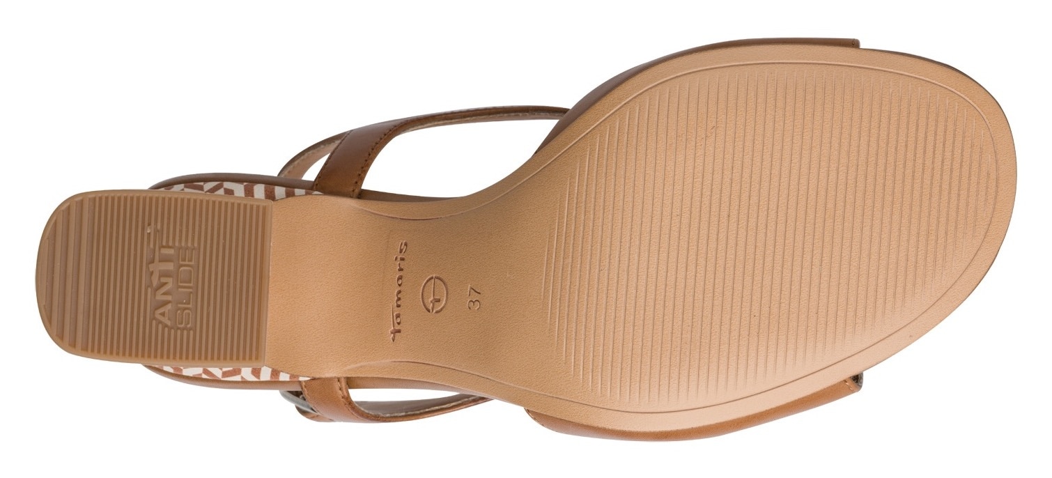Tamaris Sandalette  Partyschuh, Businessschuh mit raffinierter Absatzgestaltung