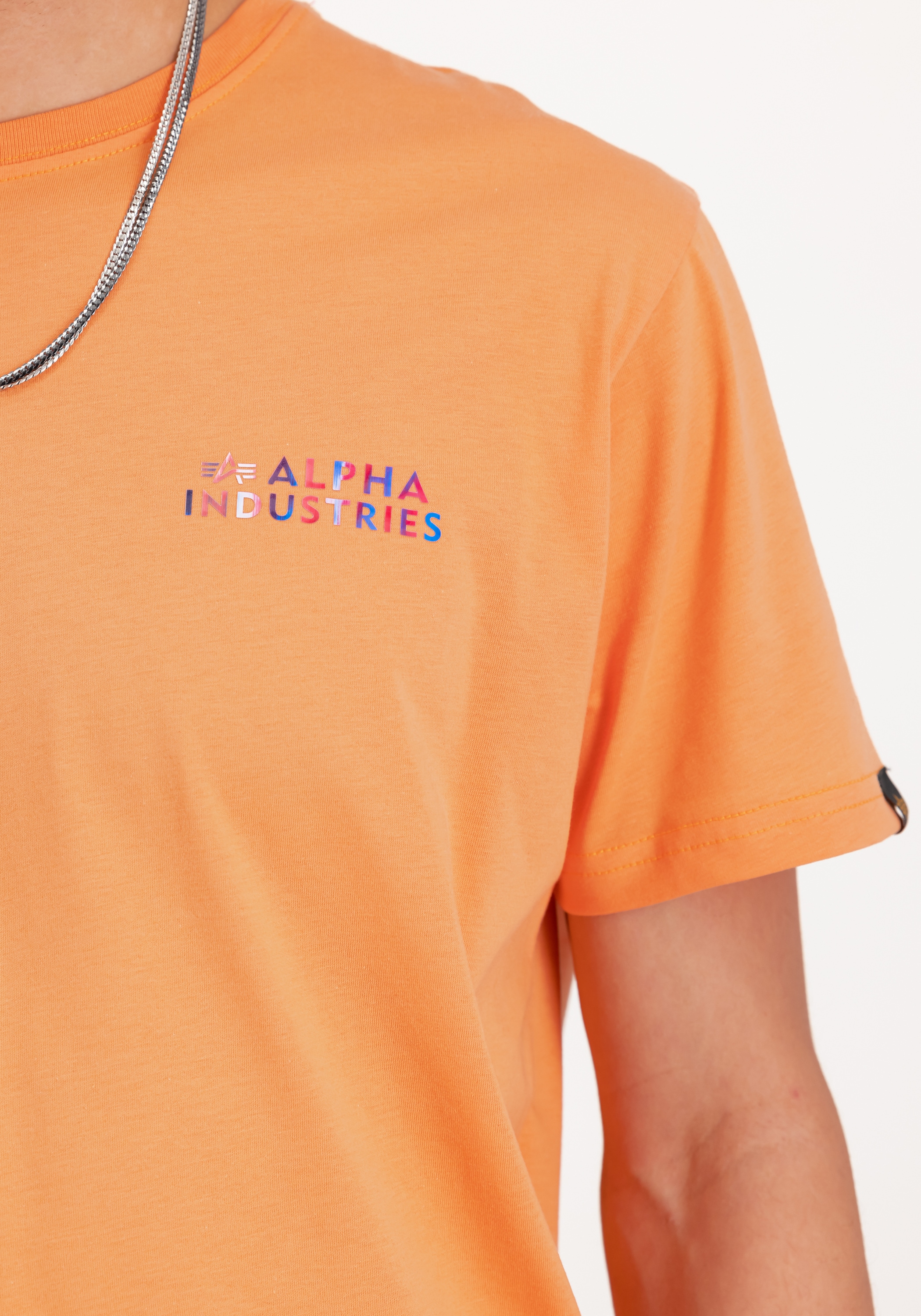 Alpha Industries T-Shirt »Alpha Industries Men - T-Shirts Holographic SL T-Shirt«