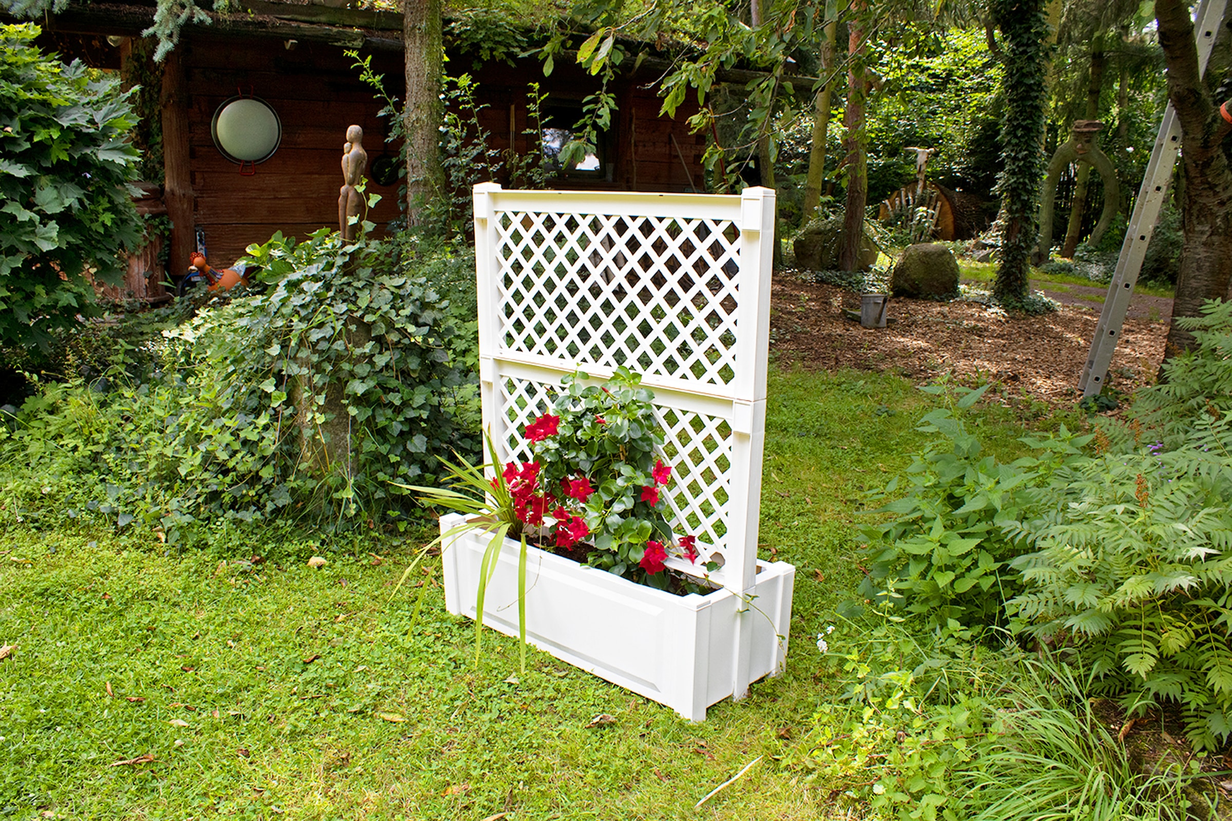 KHW Spalier, Pflanzkasten groß 100 cm mit Zentralspalier
