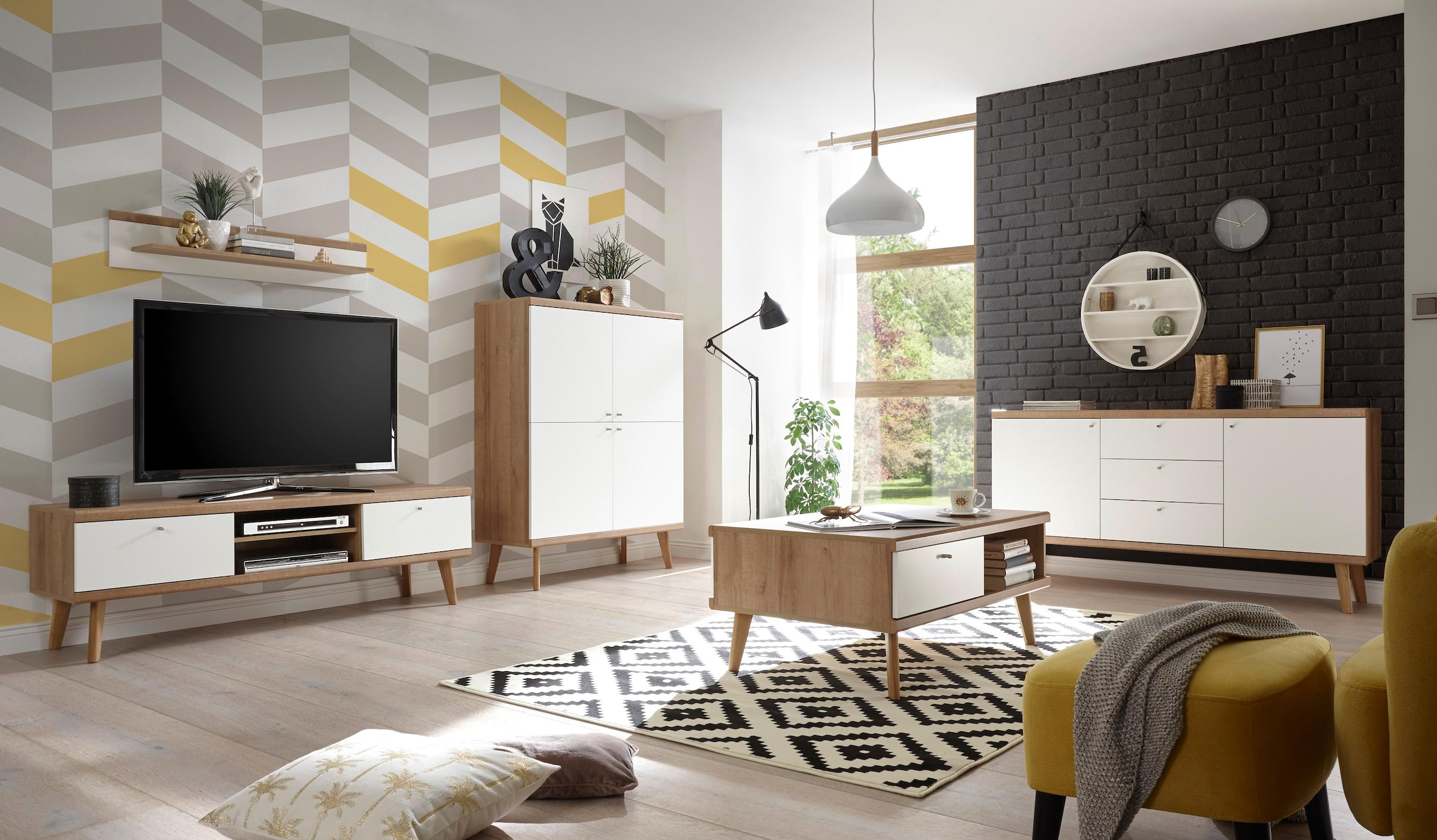 andas Sideboard »Merle«, im skandinavischen Design, Breite 160 cm kaufen  bei OTTO