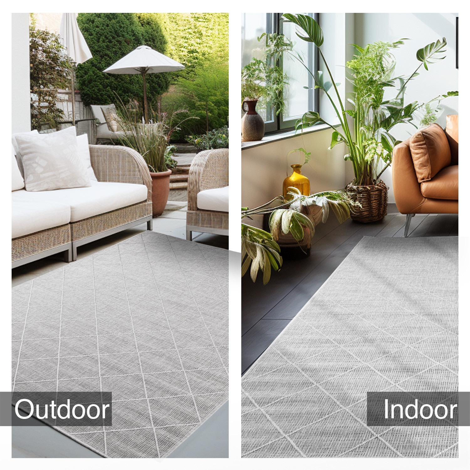 Ayyildiz Teppiche Outdoorteppich »ZAGORA 4512«, rechteckig, 5 mm Höhe, Läufer, Pflegeleicht / Strapazierfähig / In- und Outdoor geeignet