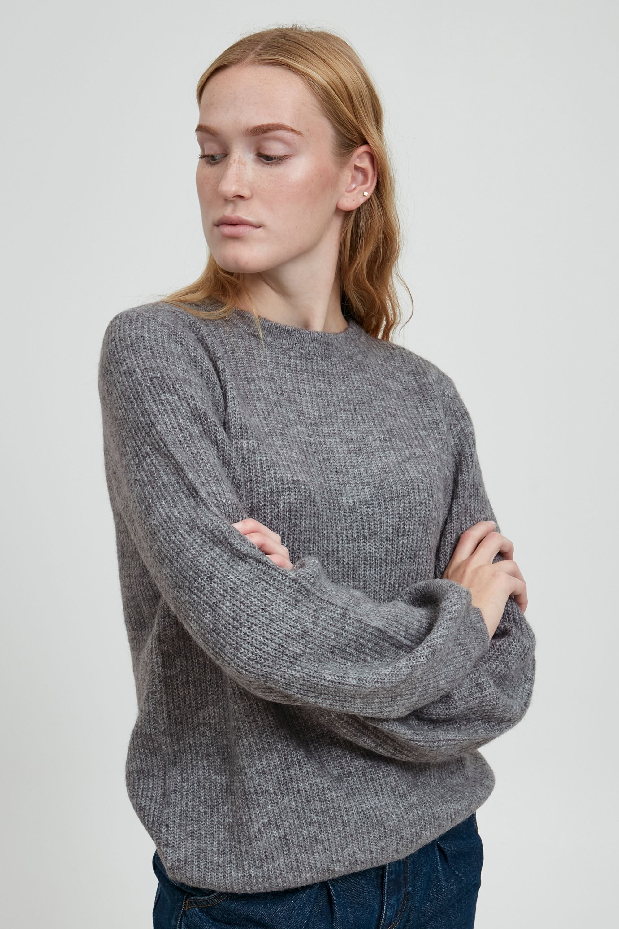 b.young Strickfleece-Pullover »Strickpullover BYMonalise«