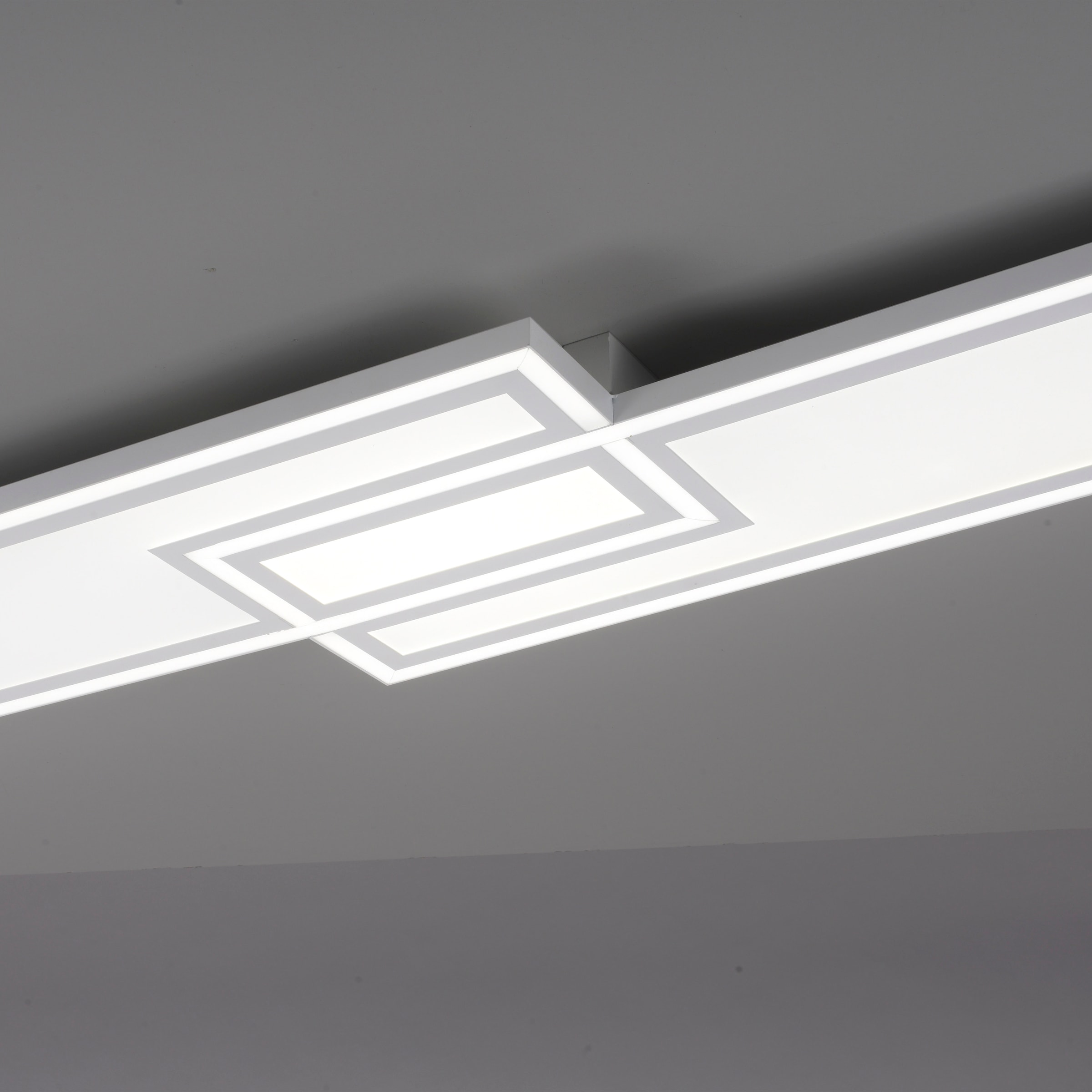 JUST LIGHT Deckenleuchte »EDGING«, 1 flammig, Leuchtmittel LED-Board | LED fest integriert, LED, CCT - über Fernbedienung, dimmbar über Fernbedienung