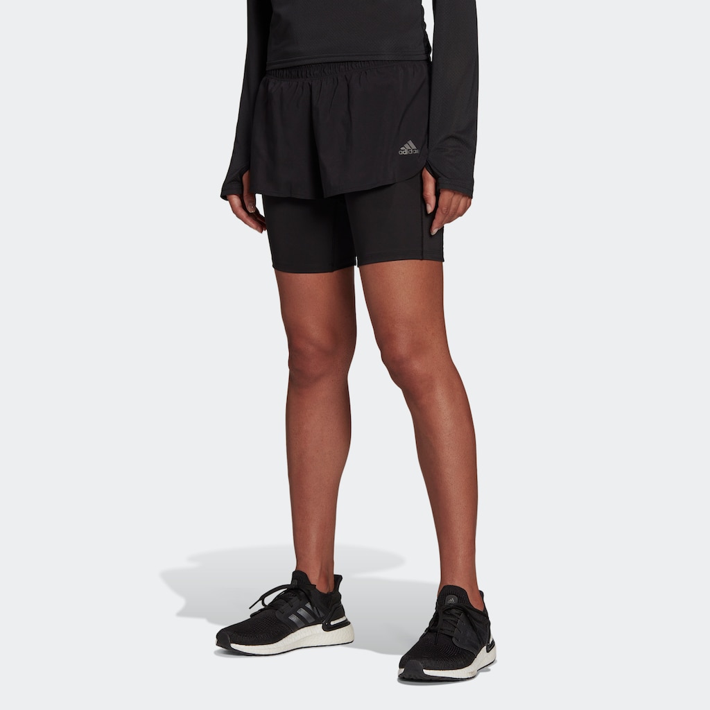 adidas Performance Laufshorts »RUN ICONS TWO-IN-ONE RUNNING SHORTS«