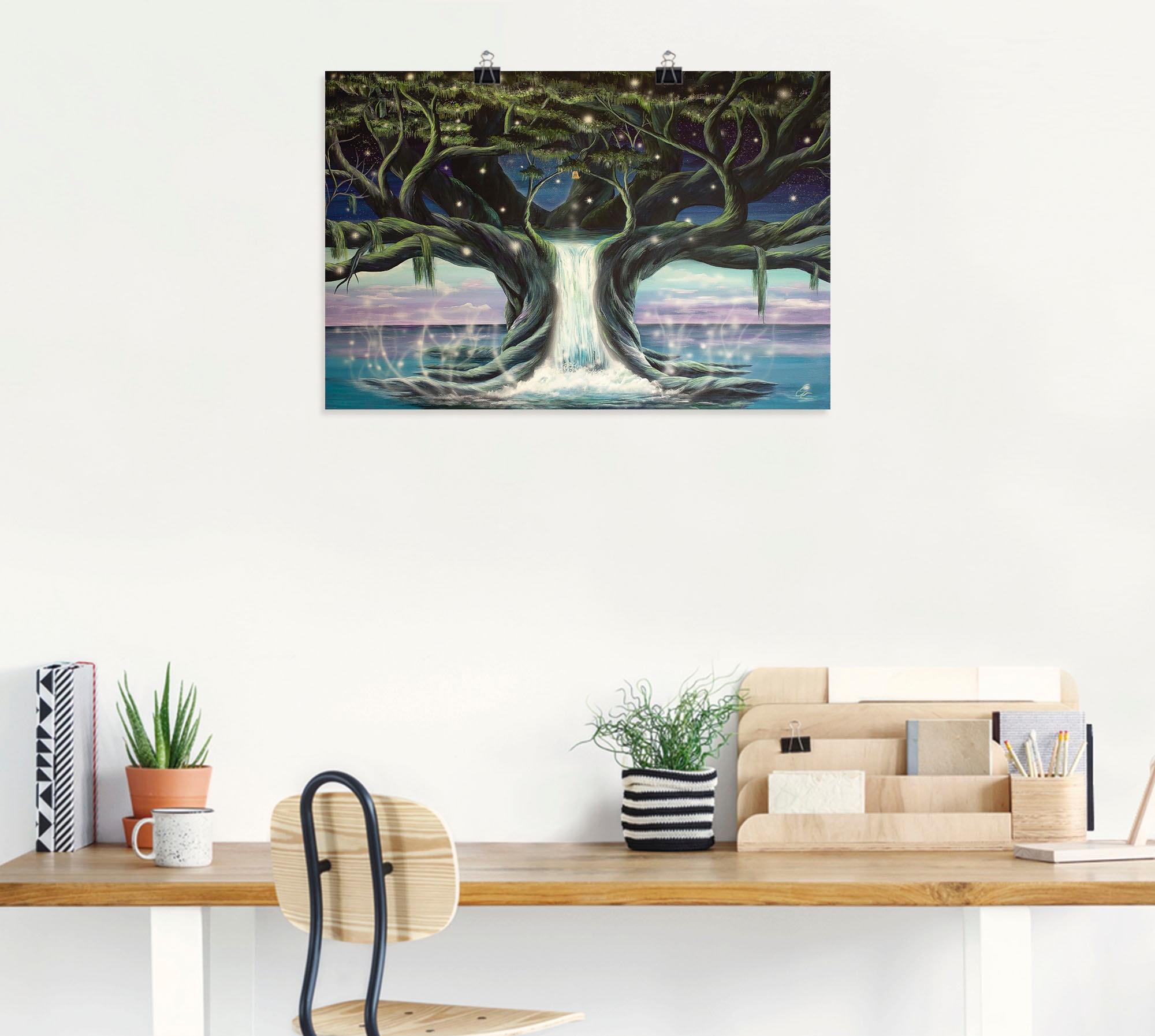 Artland Wandbild »Der Baum der Seelen« Landschaften 1 Stk. tlg. als Leinwandbild, Poster in verschied. Größen