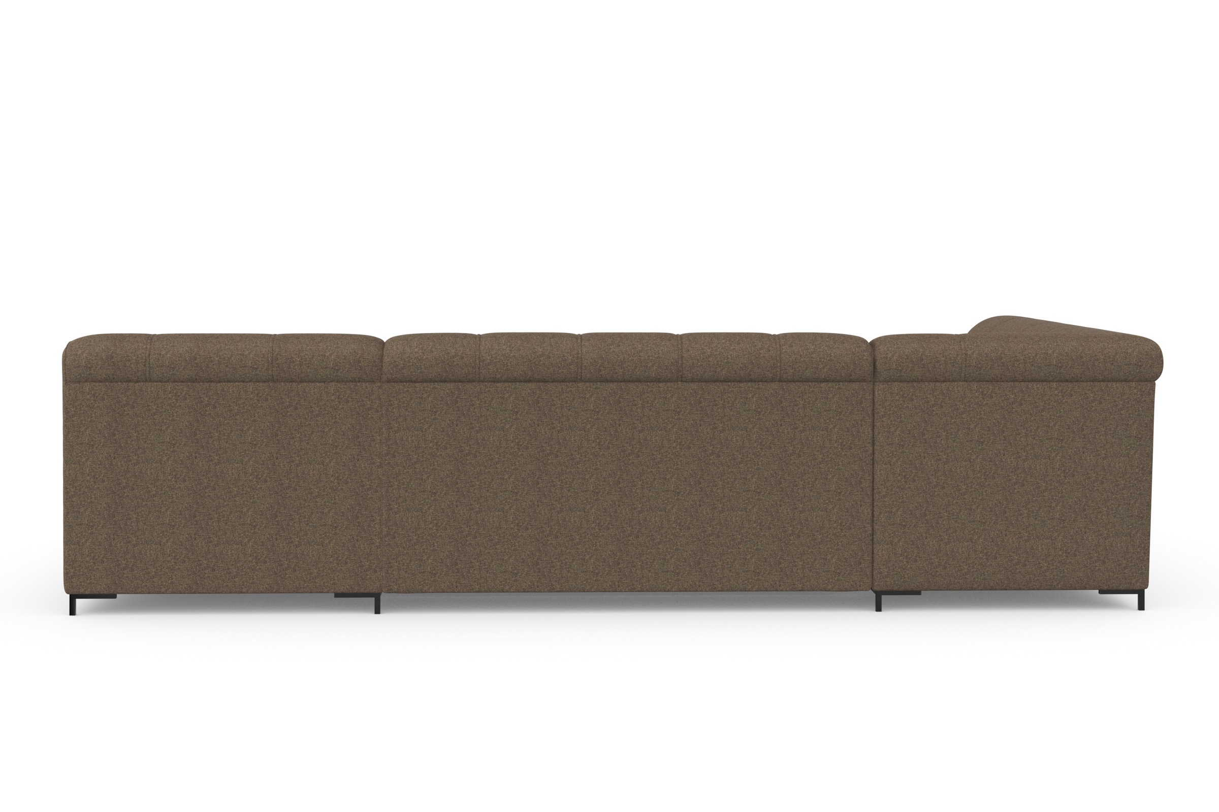 INOSIGN Wohnlandschaft »Balme, moderne Formensprache, zeitloses Design, U-Form«, Inkl. Zierkissen, wahlweise mit Bettfunktion